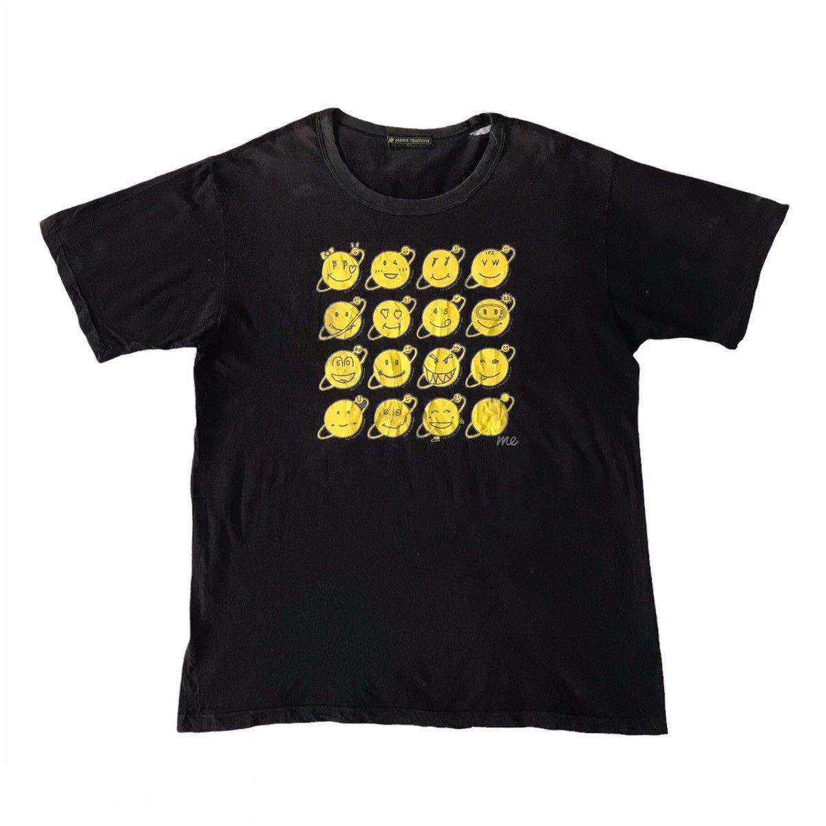 Japanese Brand × Vintage 💥Steals💥Vtg 24 Hour Television Emojis Tee Size US L / EU 52-54 / 3 - 1 Thumbnail