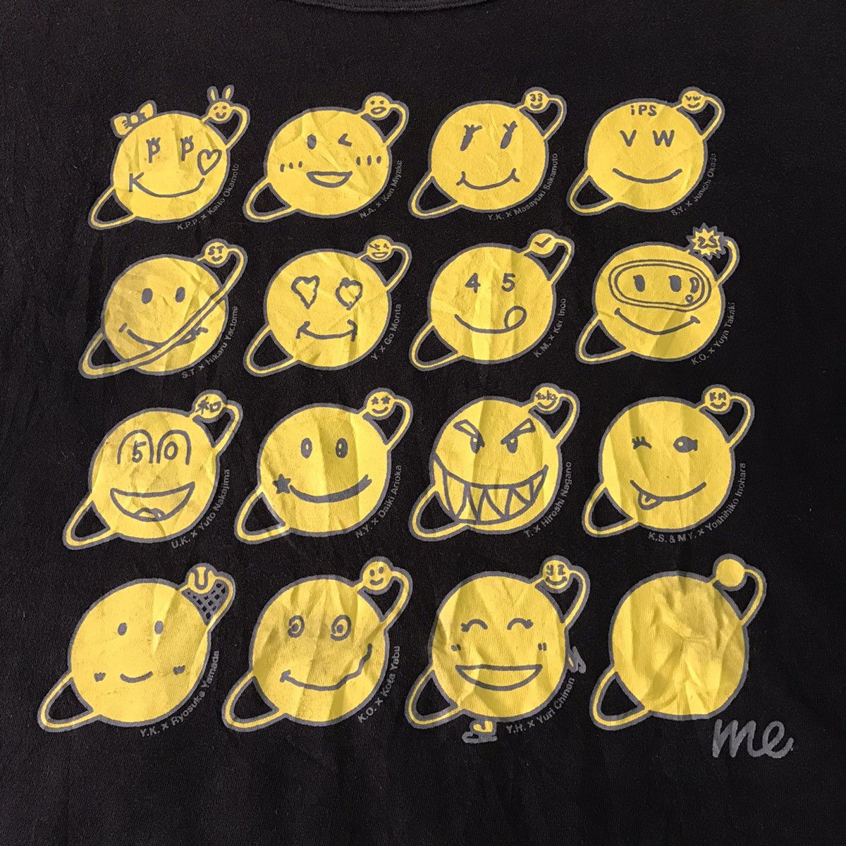 Japanese Brand × Vintage 💥Steals💥Vtg 24 Hour Television Emojis Tee Size US L / EU 52-54 / 3 - 8 Thumbnail
