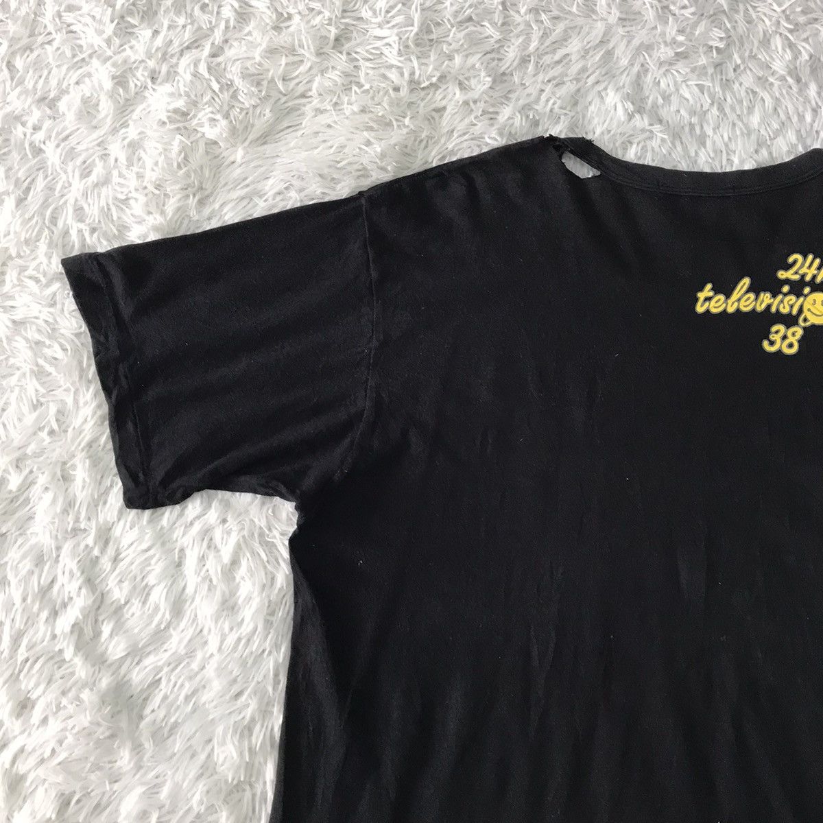 Japanese Brand × Vintage 💥Steals💥Vtg 24 Hour Television Emojis Tee Size US L / EU 52-54 / 3 - 14 Thumbnail