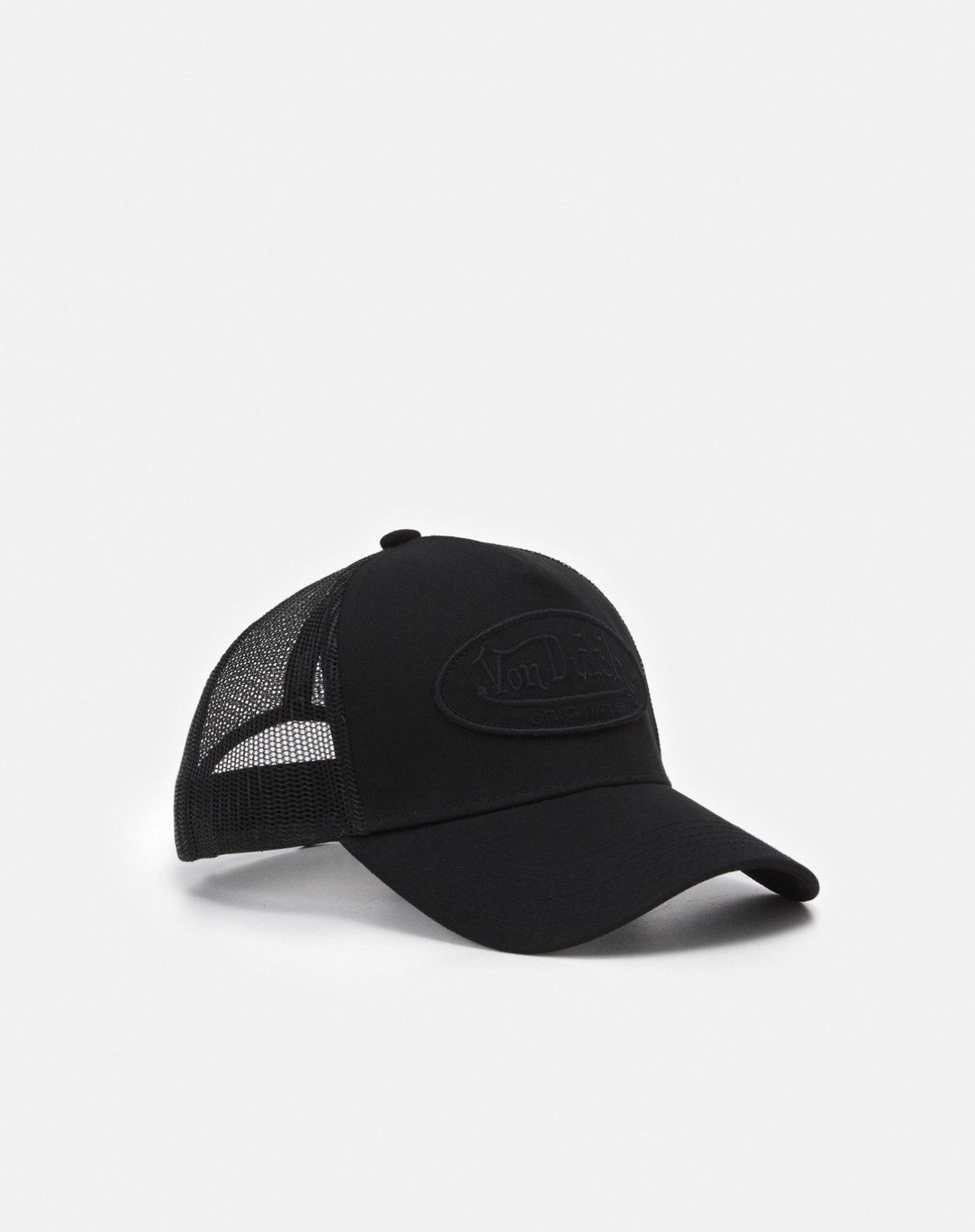 🖤VON DUTCH 🖤 ALL BLACK TRUCKER CAP HAT GRAIL TRAVIS SCOTT