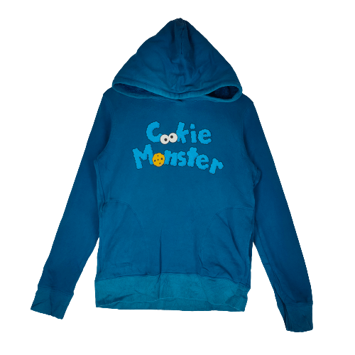 Other SESAME STREET COOKIE MONSTER Spellout Uniqlo Hoodie Size US M / EU 48-50 / 2 - 1 Thumbnail