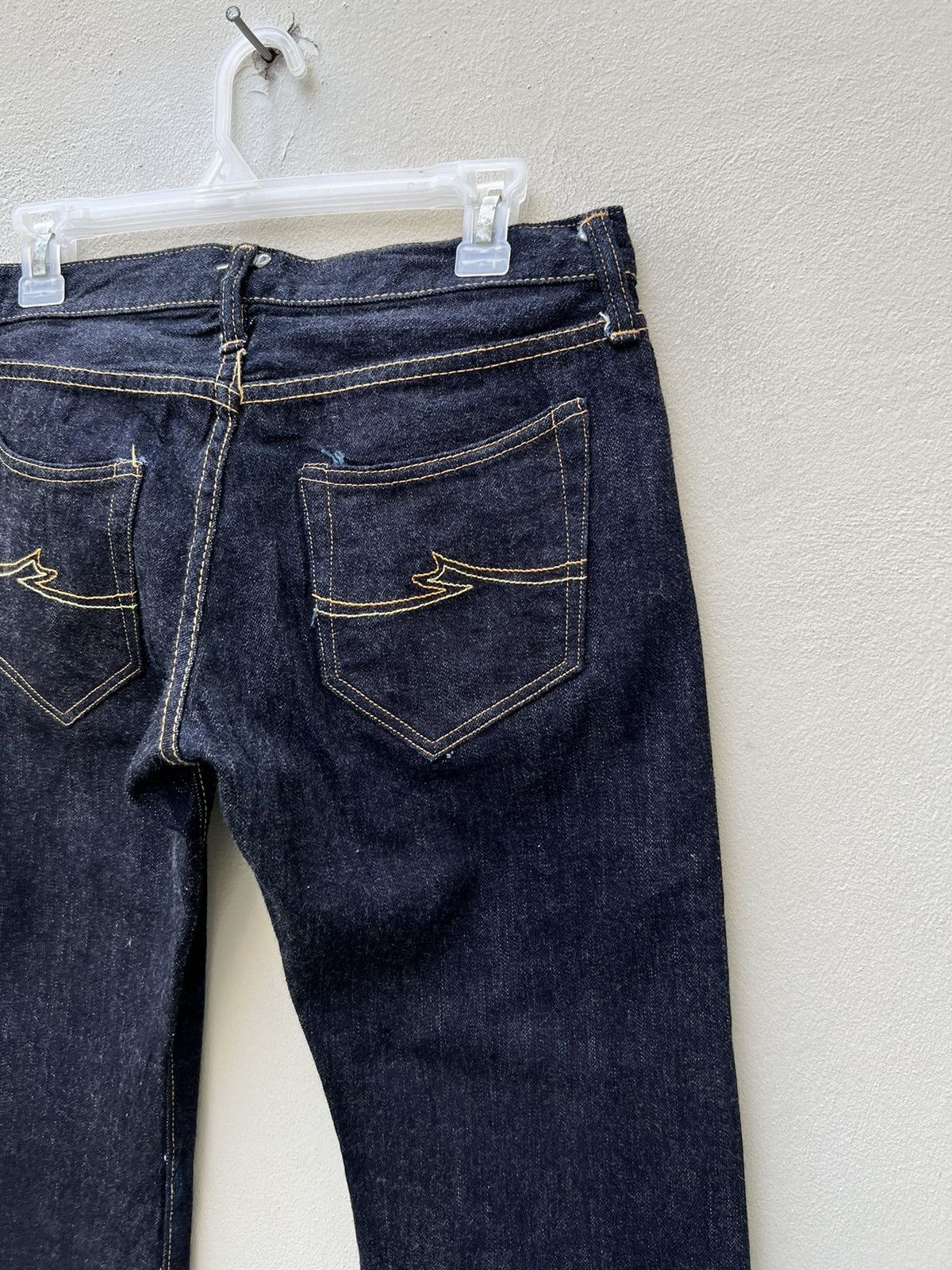 Vintage Vintage R.J.B Japan Zipfly Denim Flare Jeans Size US 30 / EU 46 - 15 Thumbnail