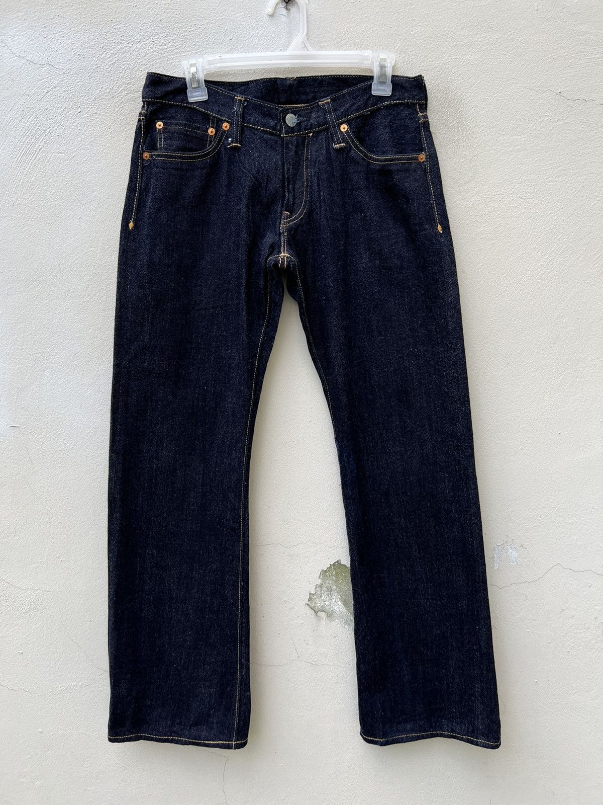 Vintage Vintage R.J.B Japan Zipfly Denim Flare Jeans Size US 30 / EU 46 - 3 Thumbnail