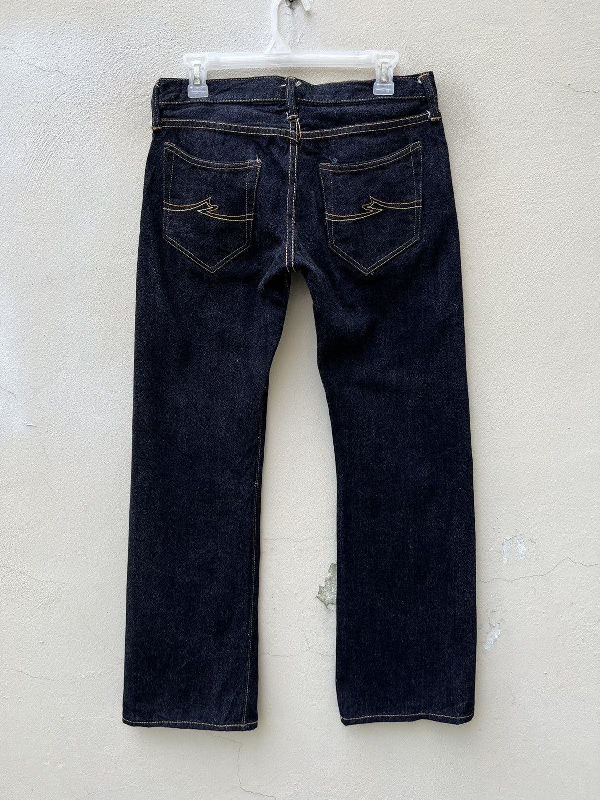 Vintage Vintage R.J.B Japan Zipfly Denim Flare Jeans Size US 30 / EU 46 - 12 Thumbnail