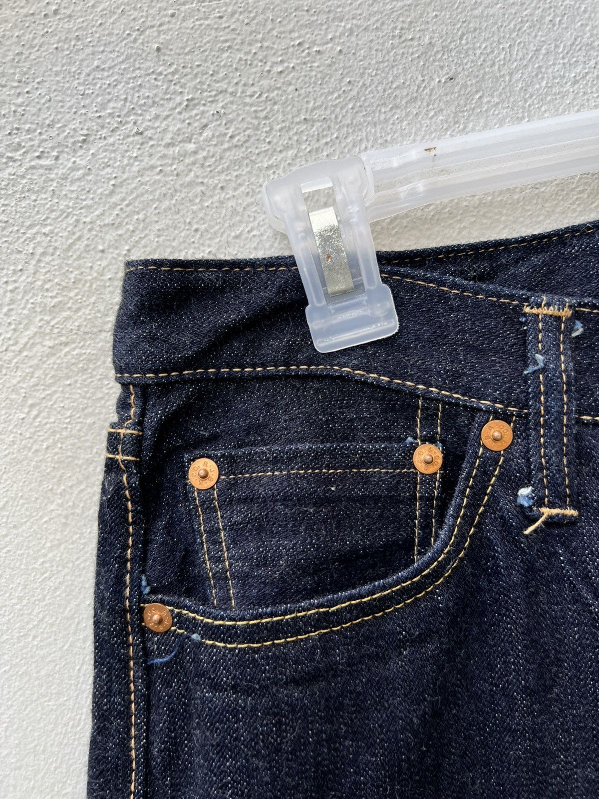 Vintage Vintage R.J.B Japan Zipfly Denim Flare Jeans Size US 30 / EU 46 - 4 Thumbnail