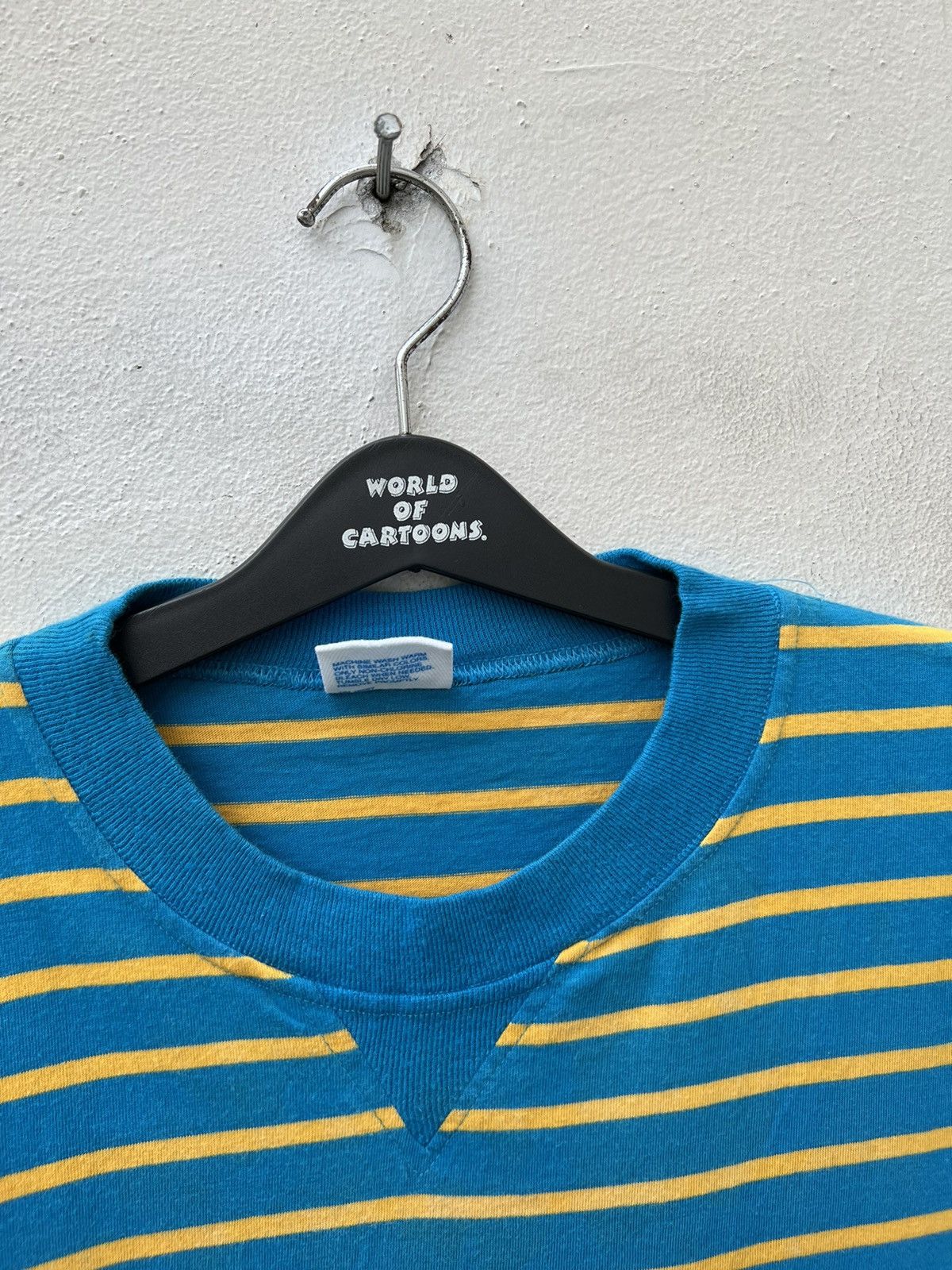 Vintage Vintage 90s Cheetah Mervyns Striped tee Grunge Skate Surf Size US L / EU 52-54 / 3 - 4 Thumbnail