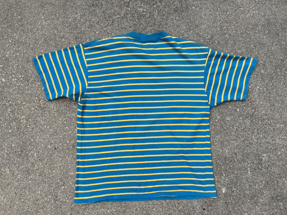 Vintage Vintage 90s Cheetah Mervyns Striped tee Grunge Skate Surf Size US L / EU 52-54 / 3 - 2 Thumbnail