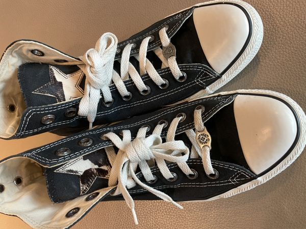 Chrome Hearts Chuck Taylor All Star High Black 2011 | Grailed