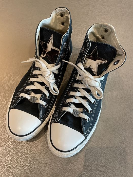 Chrome Hearts Chuck Taylor All Star High Black 2011 | Grailed