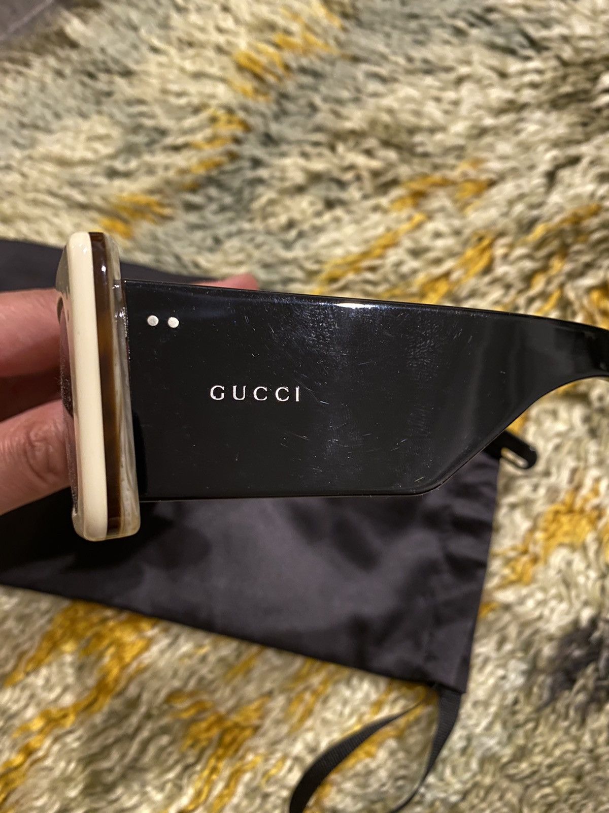 Gucci Gucci Runway Sunglasses Size ONE SIZE - 2 Thumbnail