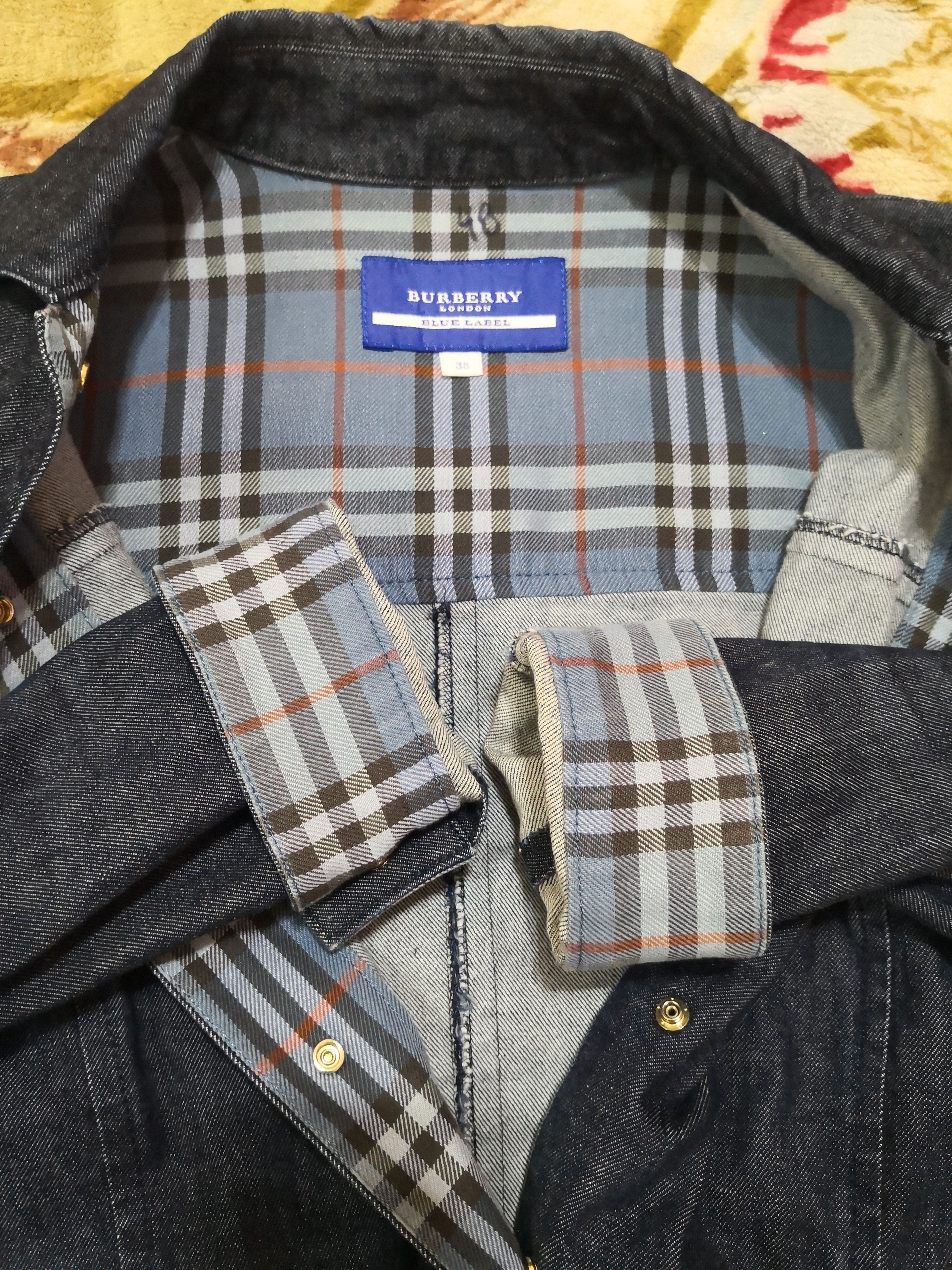 Burberry × Designer Burberry x Blue Label x designer x Ladies Denim jacket Size ONE SIZE - 8 Thumbnail