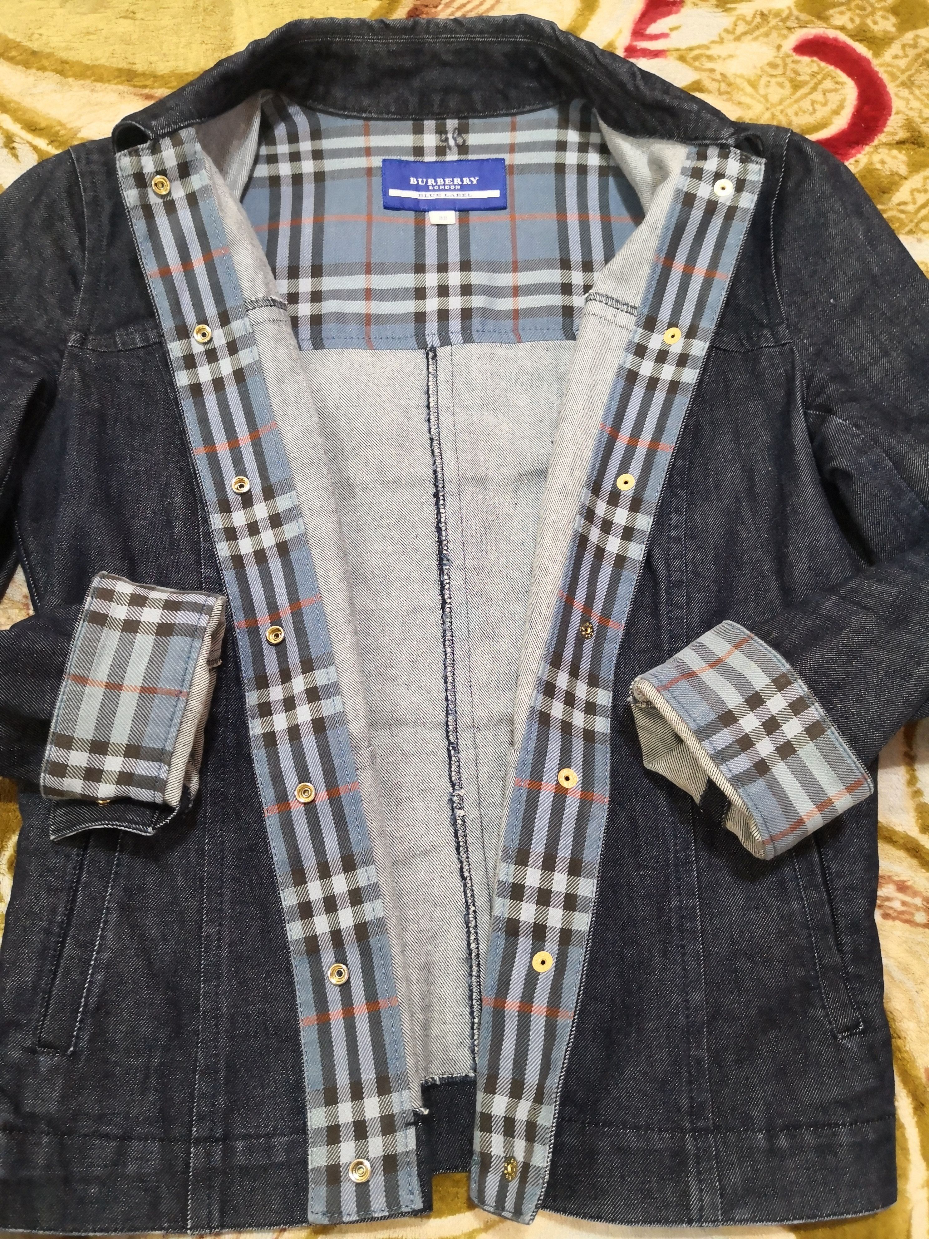 Burberry × Designer Burberry x Blue Label x designer x Ladies Denim jacket Size ONE SIZE - 9 Thumbnail