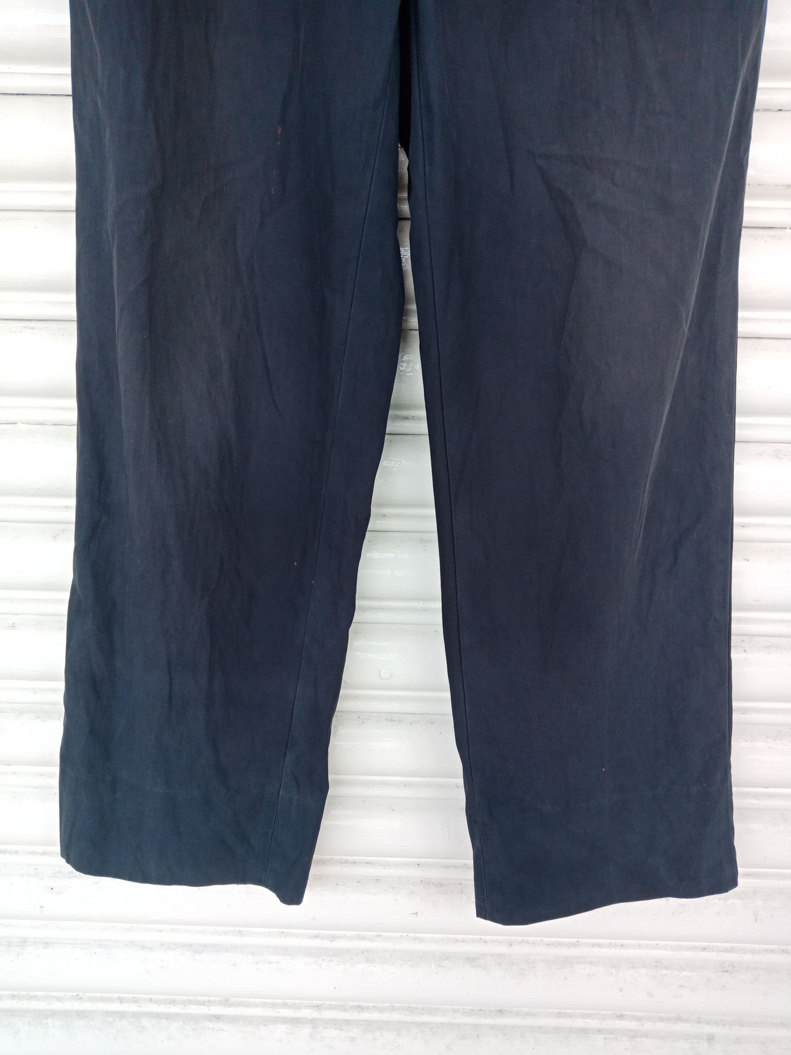 Issey Miyake Issey Miyake 100% Cotton Straight Pants Size US 30 / EU 46 - 8 Thumbnail