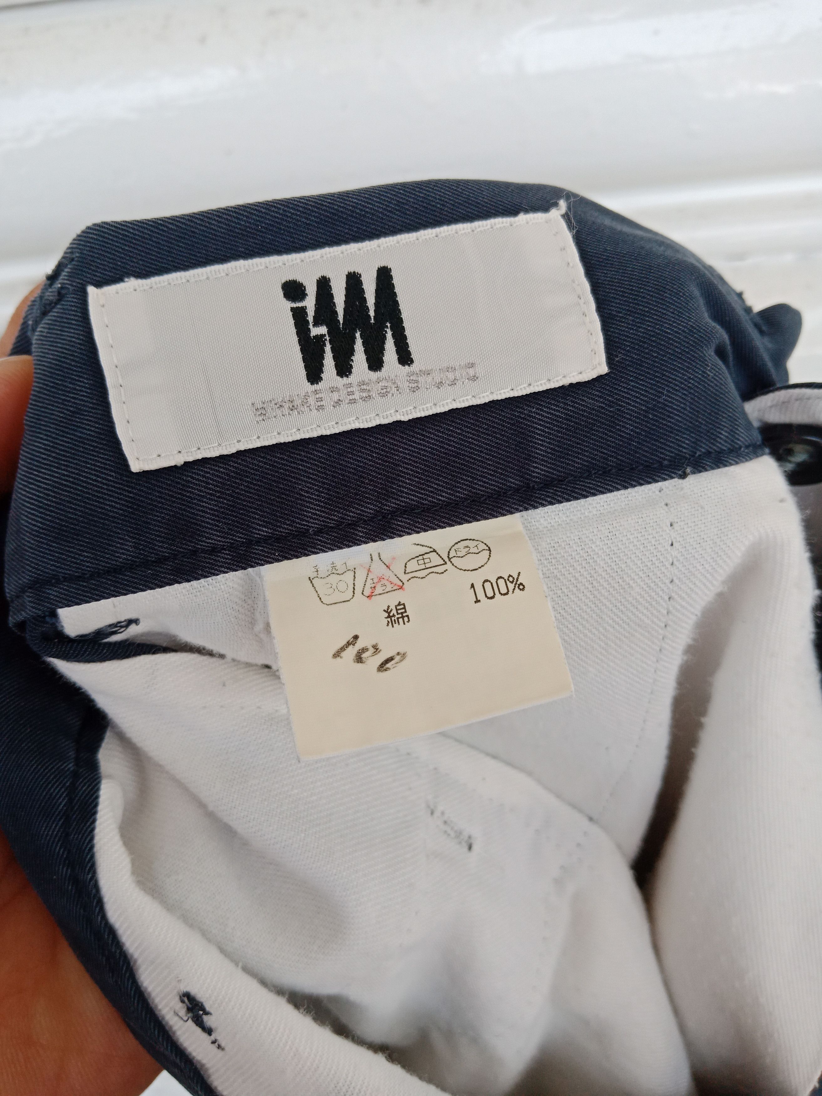 Issey Miyake Issey Miyake 100% Cotton Straight Pants Size US 30 / EU 46 - 10 Thumbnail