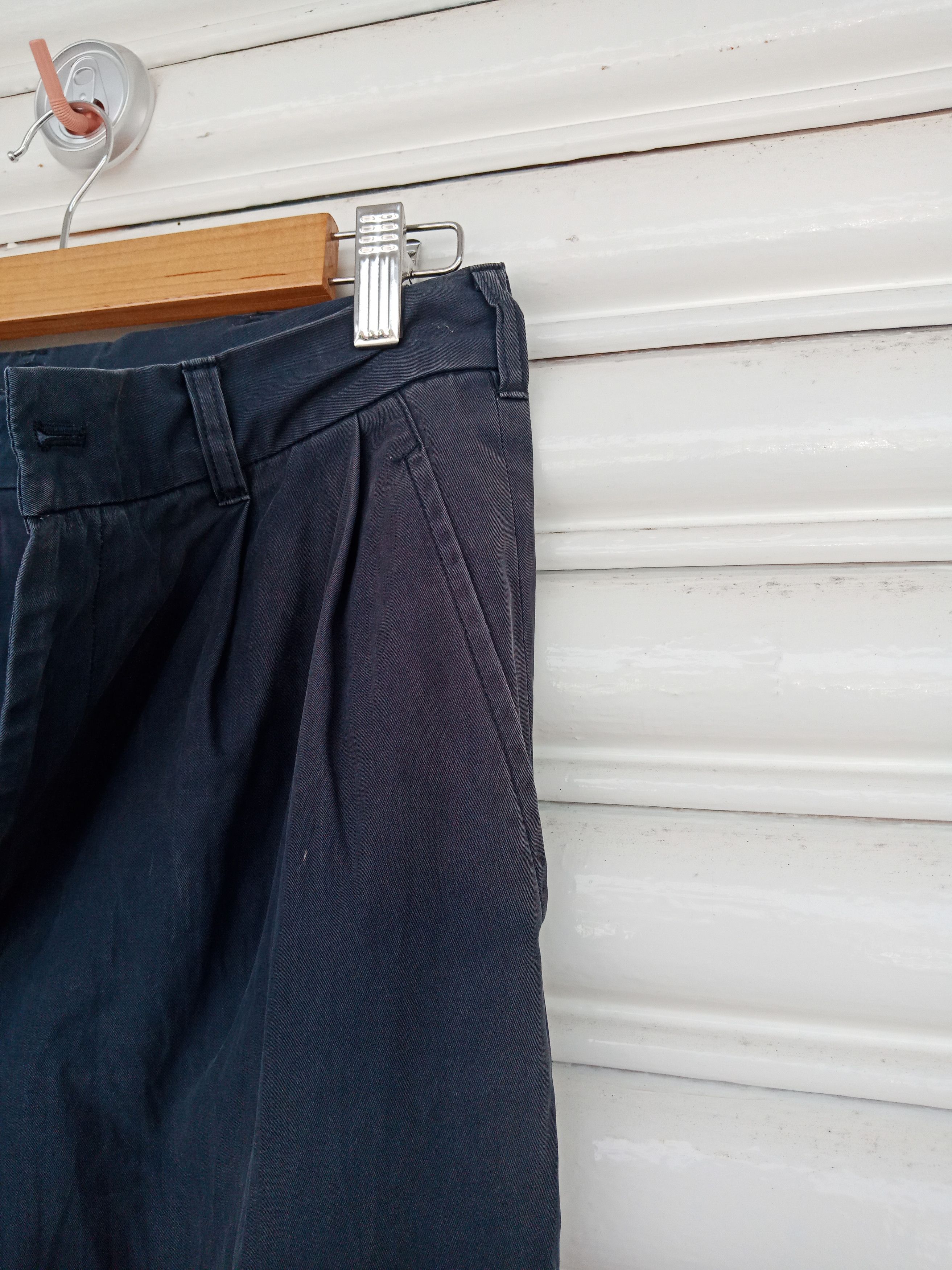 Issey Miyake Issey Miyake 100% Cotton Straight Pants Size US 30 / EU 46 - 5 Thumbnail
