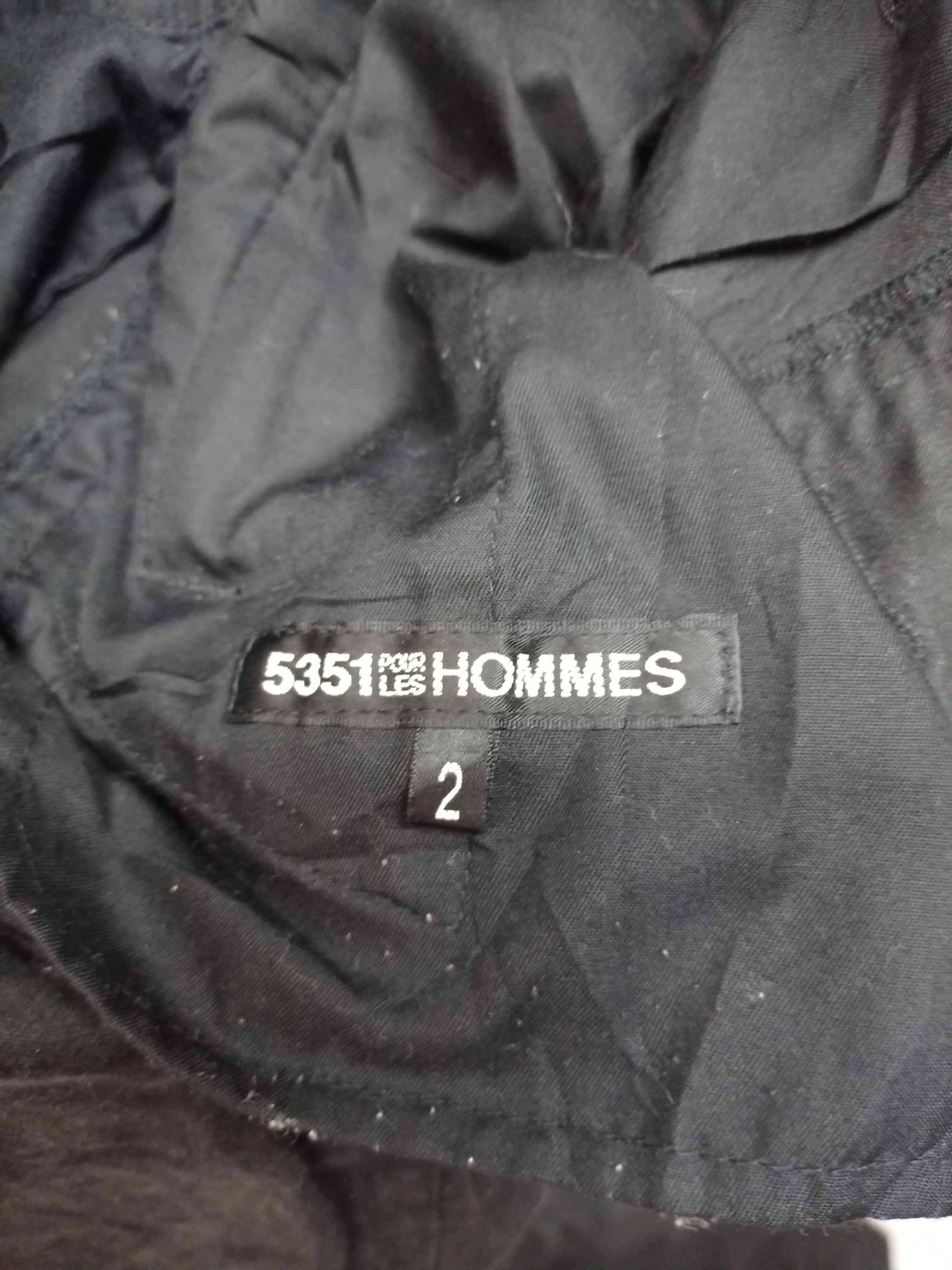 5351 POUR LES HOMMES Bondage Cargo Pants Super Rare Design! Size US 34 / EU 50 - 3 Thumbnail