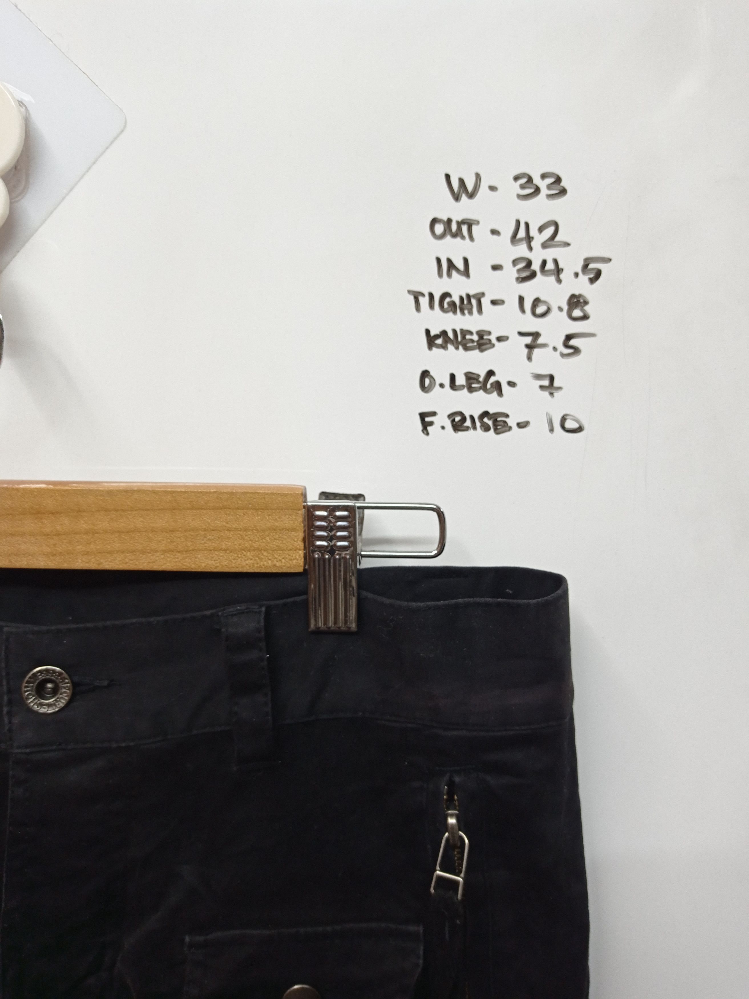 5351 POUR LES HOMMES Bondage Cargo Pants Super Rare Design! Size US 34 / EU 50 - 5 Thumbnail