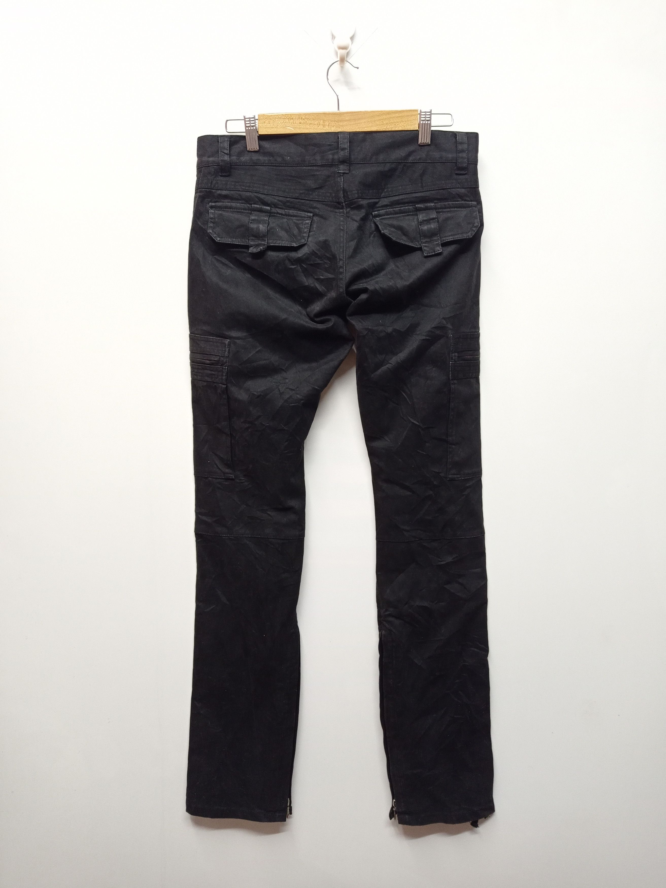 5351 POUR LES HOMMES Bondage Cargo Pants Super Rare Design! Size US 34 / EU 50 - 6 Thumbnail