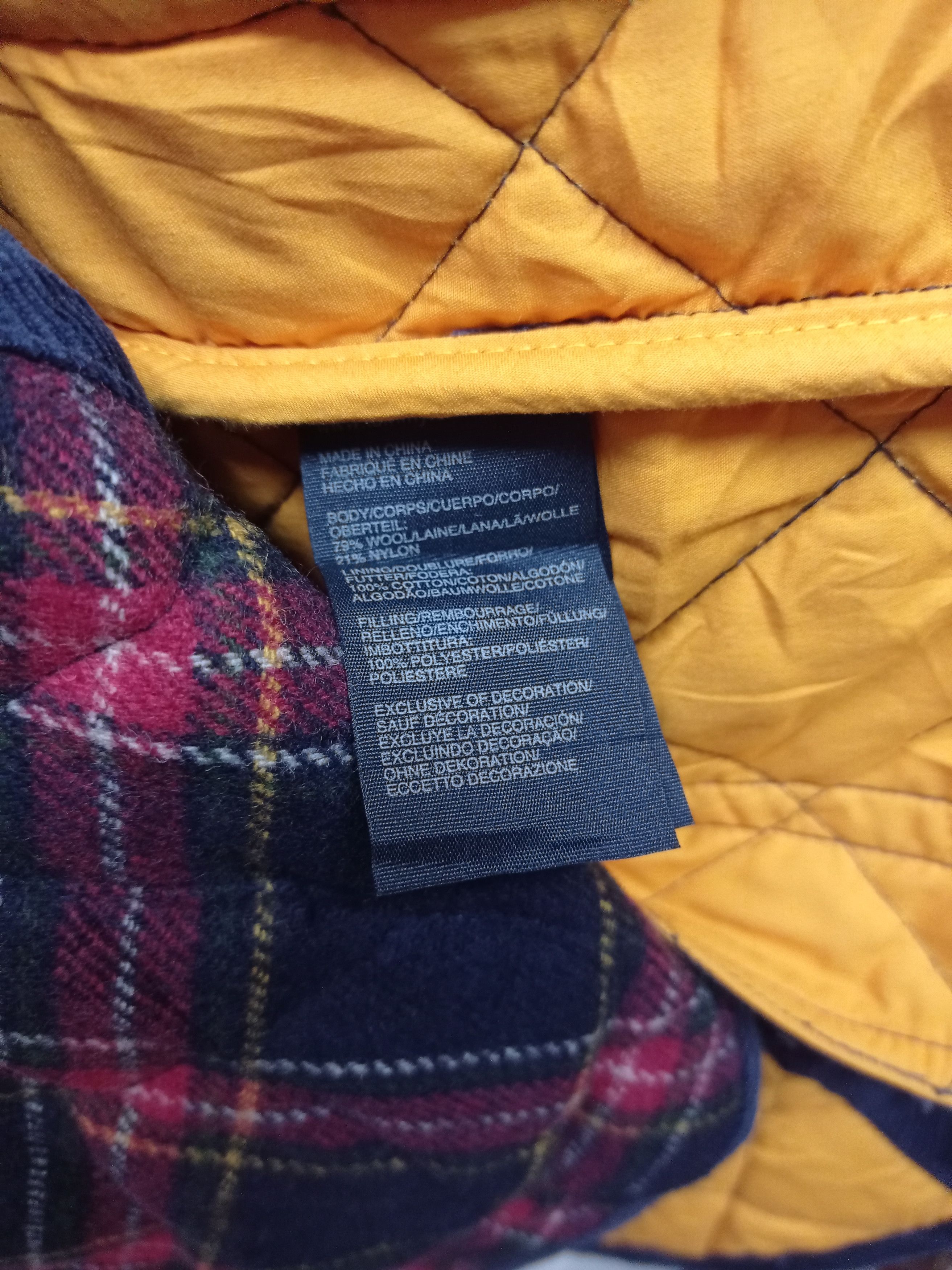 Tommy Hilfiger Quilted Plaid Jacket Size US XL / EU 56 / 4 - 3 Thumbnail