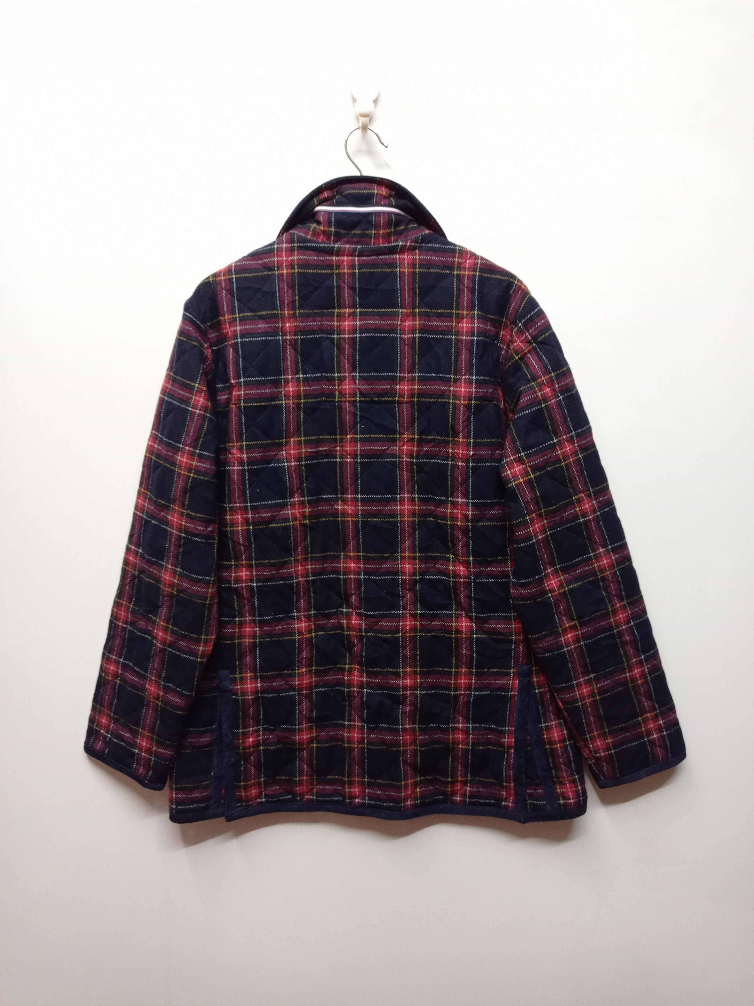 Tommy Hilfiger Quilted Plaid Jacket Size US XL / EU 56 / 4 - 5 Thumbnail