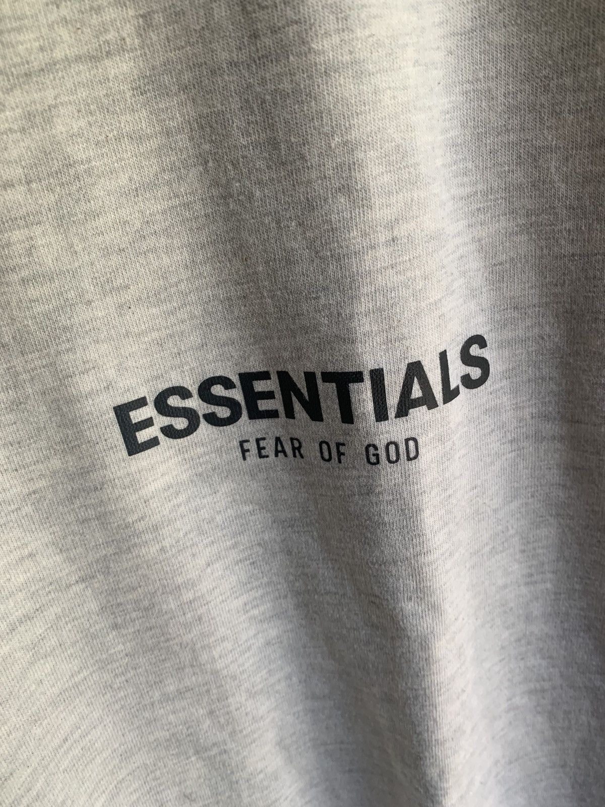 Essentials Fear Of God Essentials FW21 Tee Light Heather Oatmeal Size US L / EU 52-54 / 3 - 4 Thumbnail