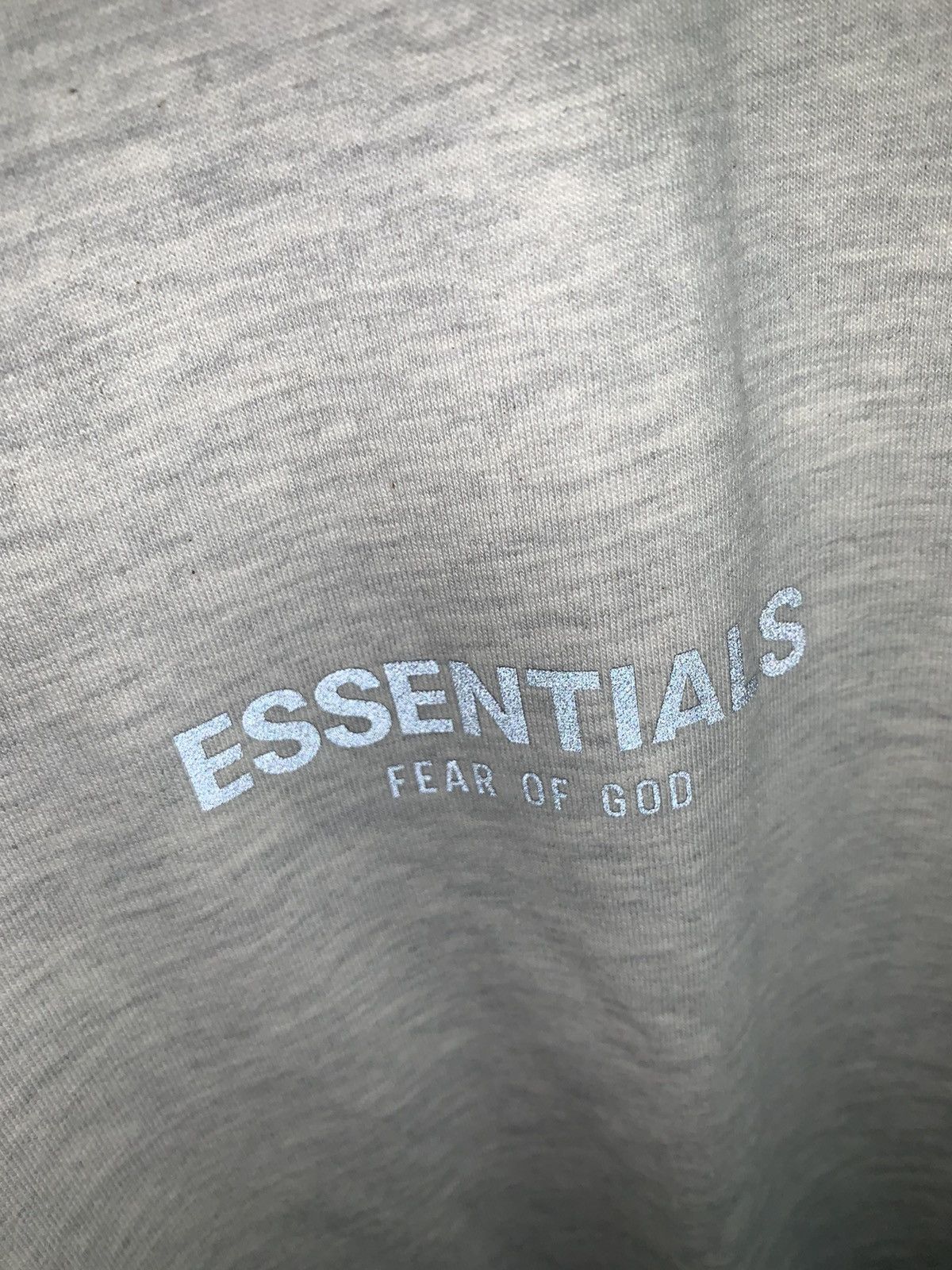 Essentials Fear Of God Essentials FW21 Tee Light Heather Oatmeal Size US L / EU 52-54 / 3 - 5 Thumbnail