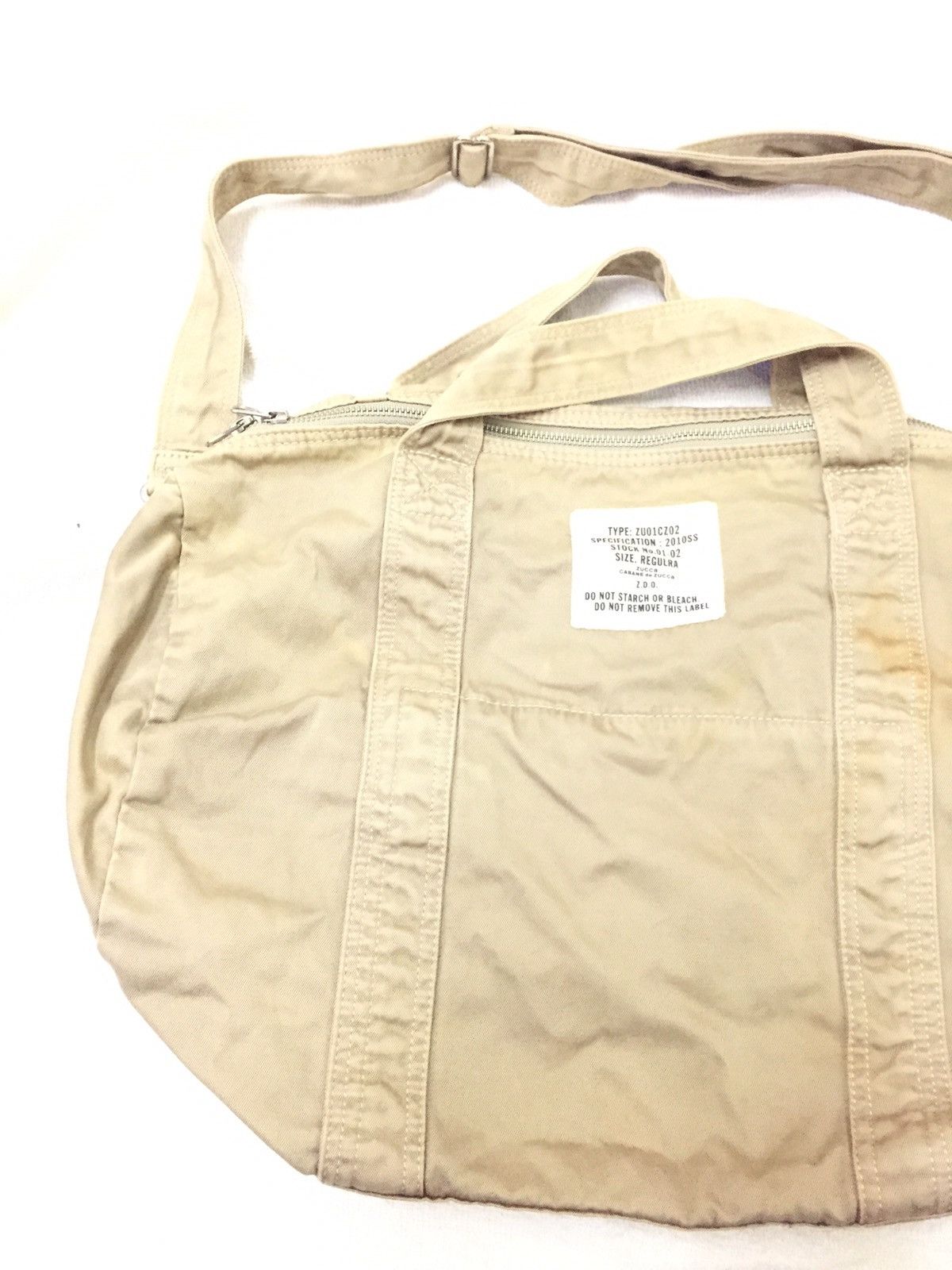 CABANE de ZUCCa VINTAGE ZUCCA DUFFLE BAG issey miyake Size ONE SIZE - 4 Thumbnail