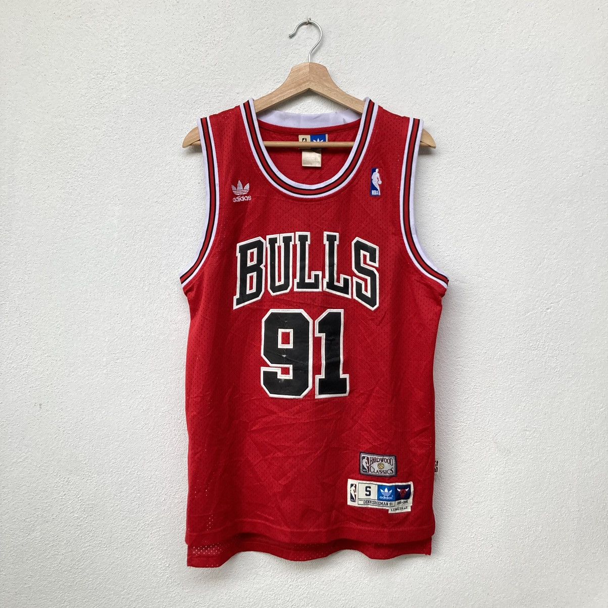 Adidas × NBA Rodman 91 Chicago bull nba jersey Size US S / EU 44-46 / 1 - 1 Thumbnail