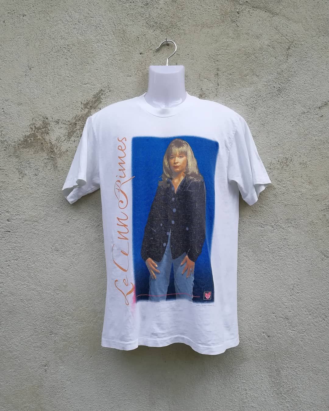 Band Tees × Vintage Vintage Le Ann Rimes Size US M / EU 48-50 / 2 - 1 Thumbnail