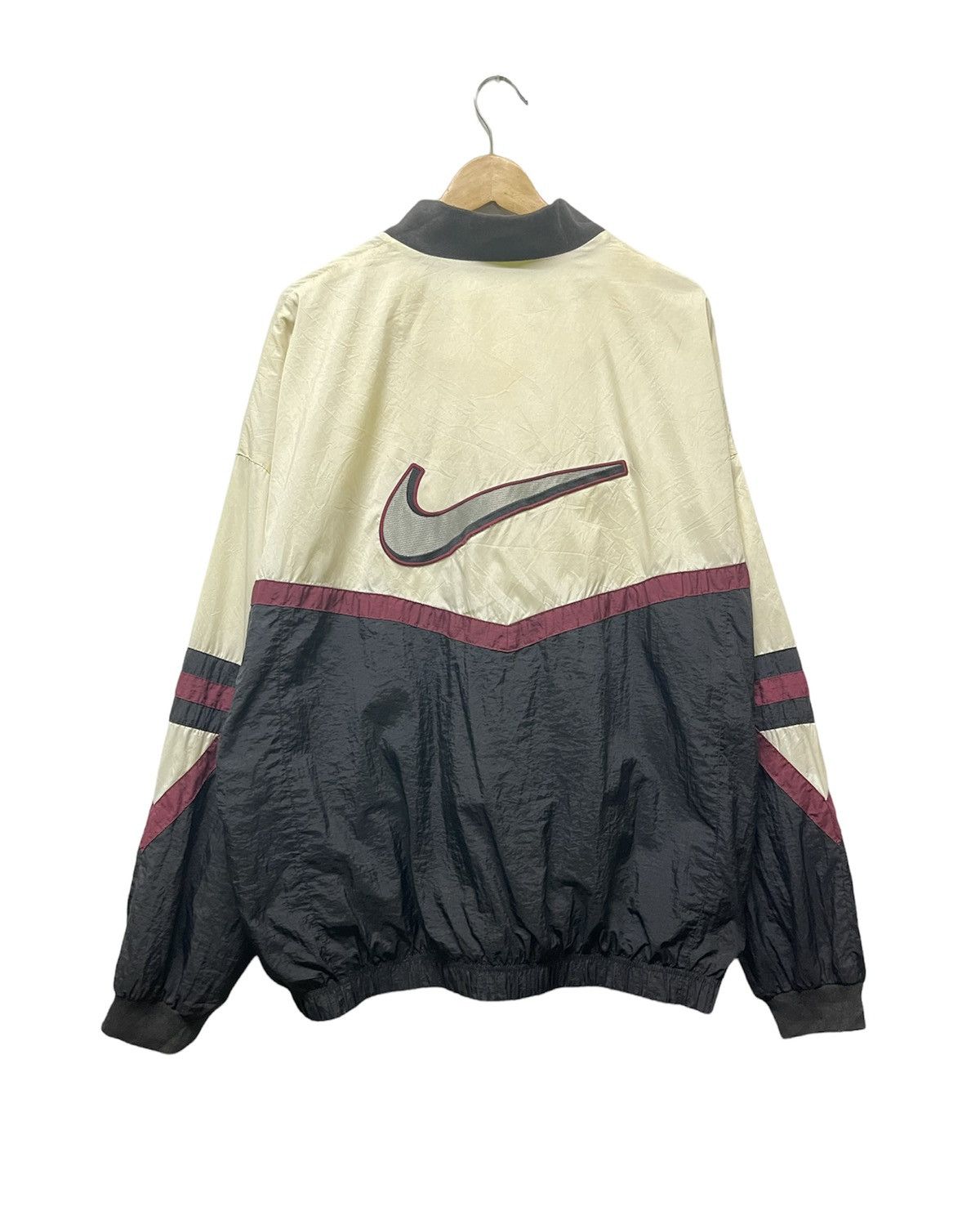 Nike × Vintage VINTAGE NIKE BIG SWOOSH LOGO JACKET Grailed — free download