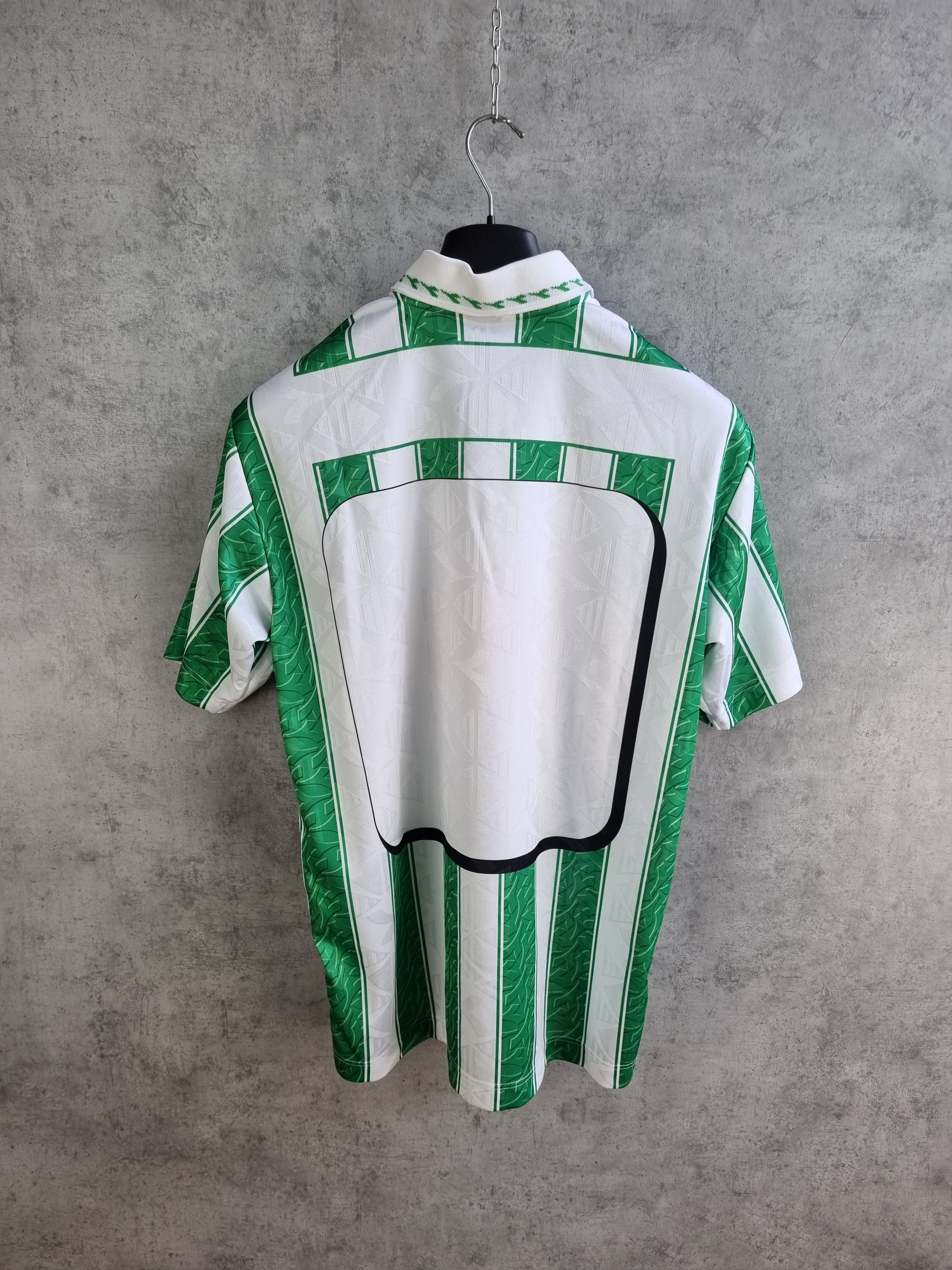Vintage 1994-96 Vintage RAPID WIEN DIADORA Soccer Jersey Rare Size US L / EU 52-54 / 3 - 4 Thumbnail