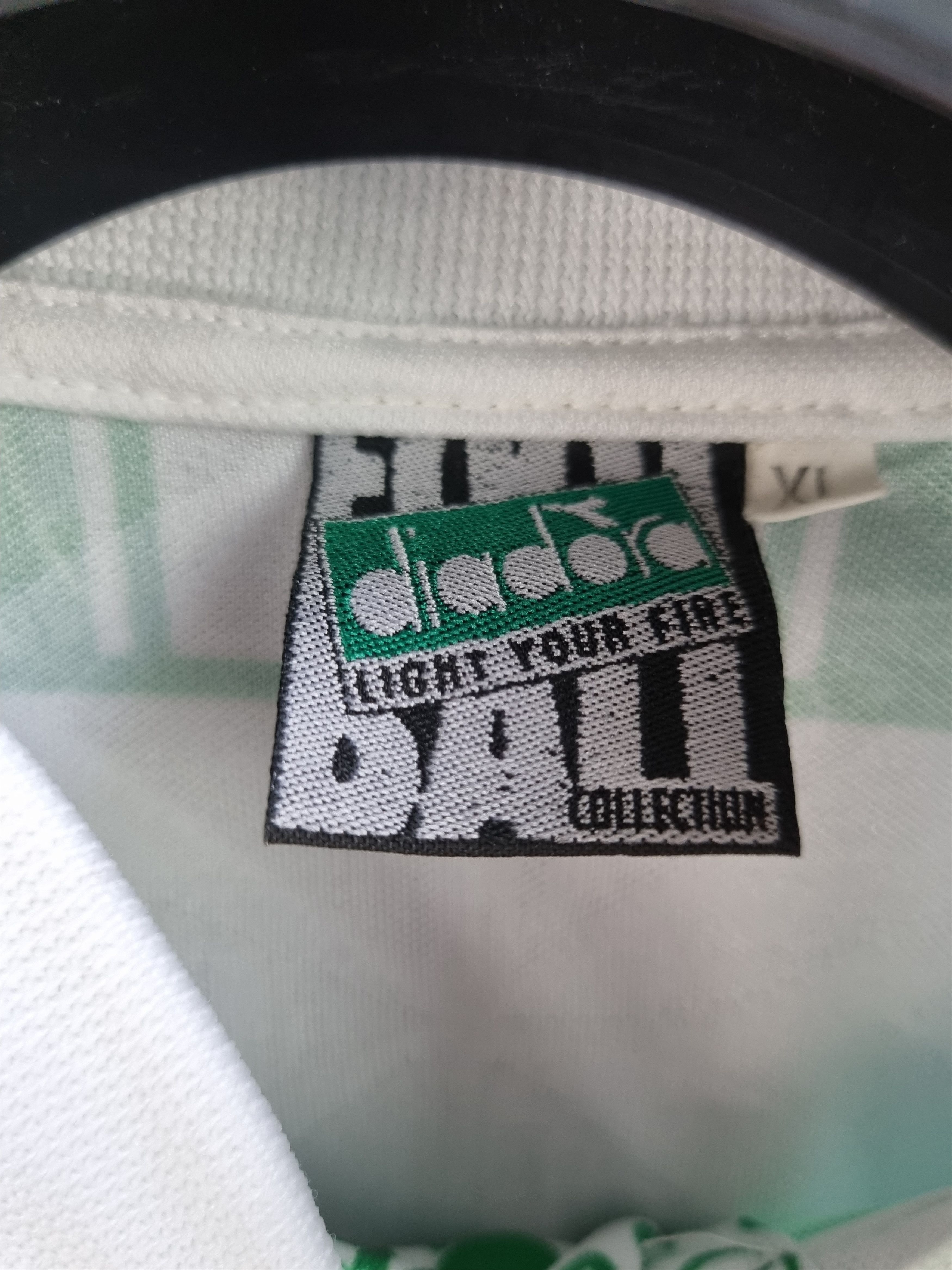 Vintage 1994-96 Vintage RAPID WIEN DIADORA Soccer Jersey Rare Size US L / EU 52-54 / 3 - 6 Thumbnail