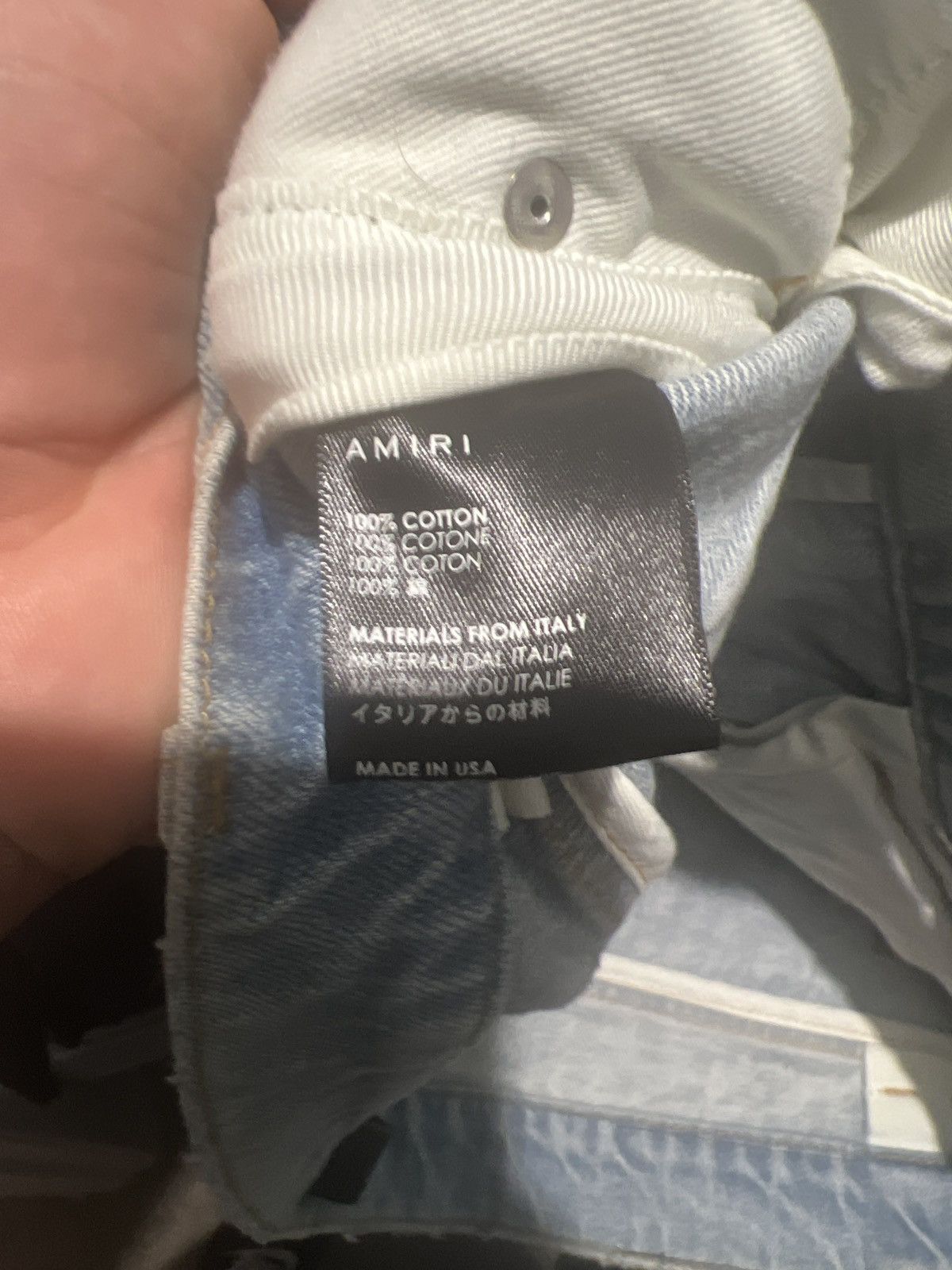 Amiri Amiri Slouch Destroyed Jeans 36 Size US 36 / EU 52 - 6 Thumbnail