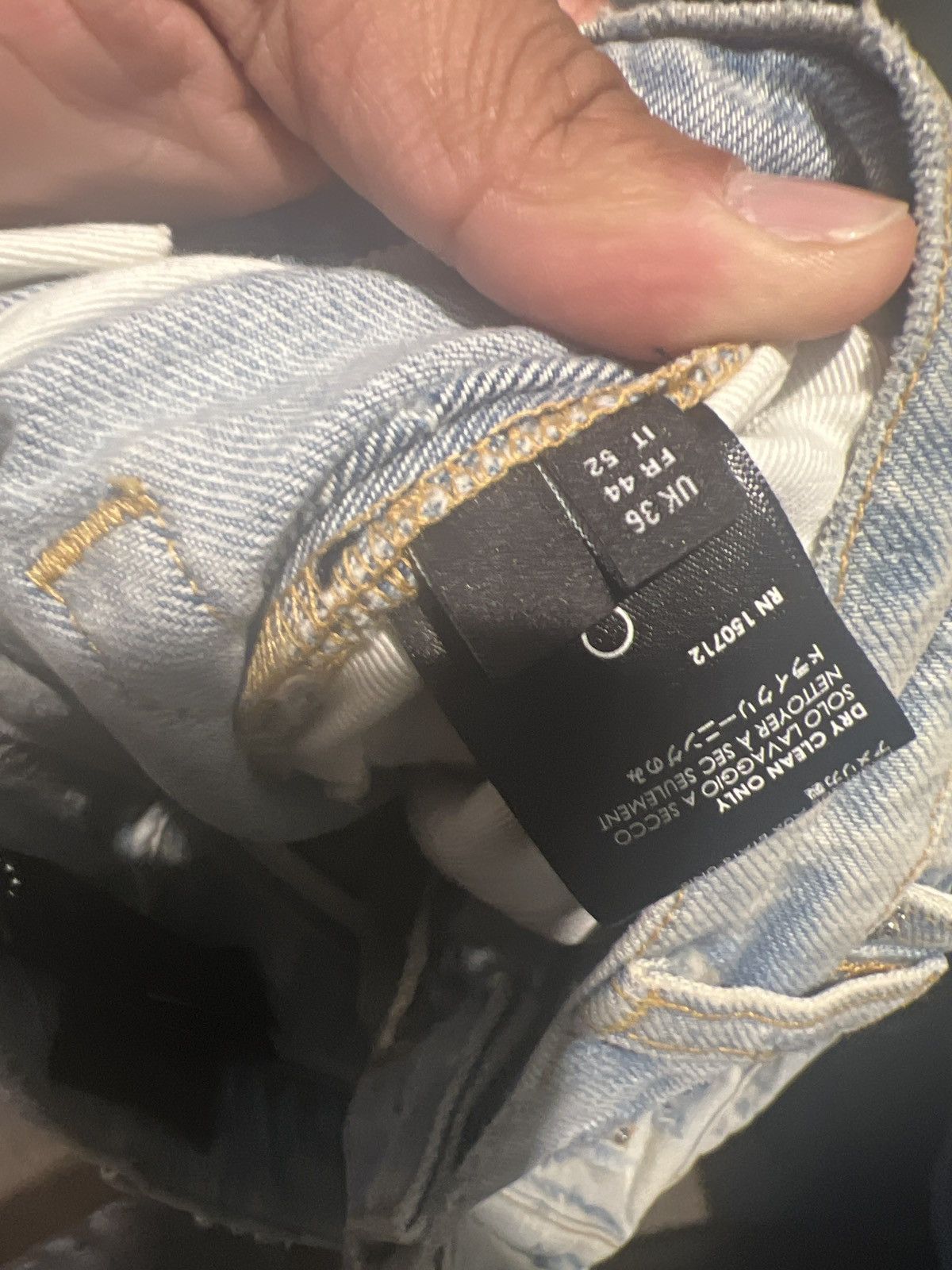 Amiri Amiri Slouch Destroyed Jeans 36 Size US 36 / EU 52 - 7 Thumbnail