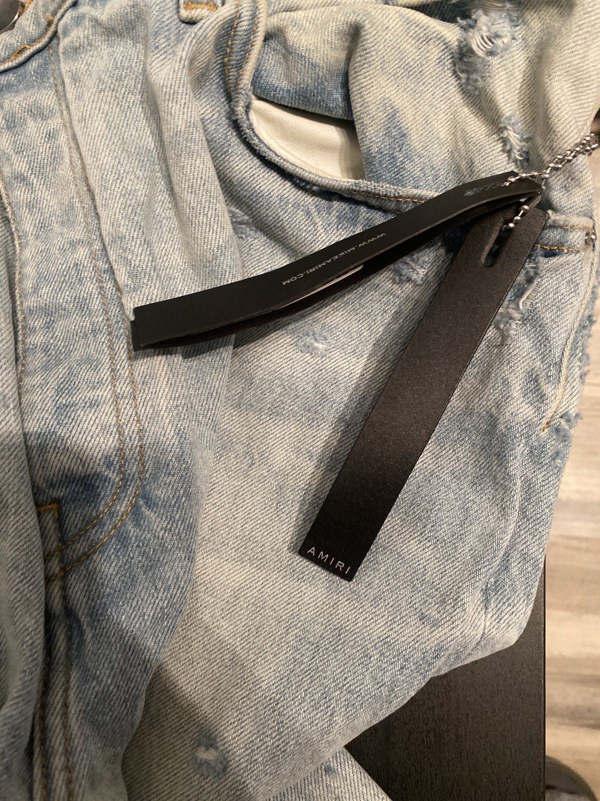 Amiri Amiri Slouch Destroyed Jeans 36 Size US 36 / EU 52 - 4 Thumbnail