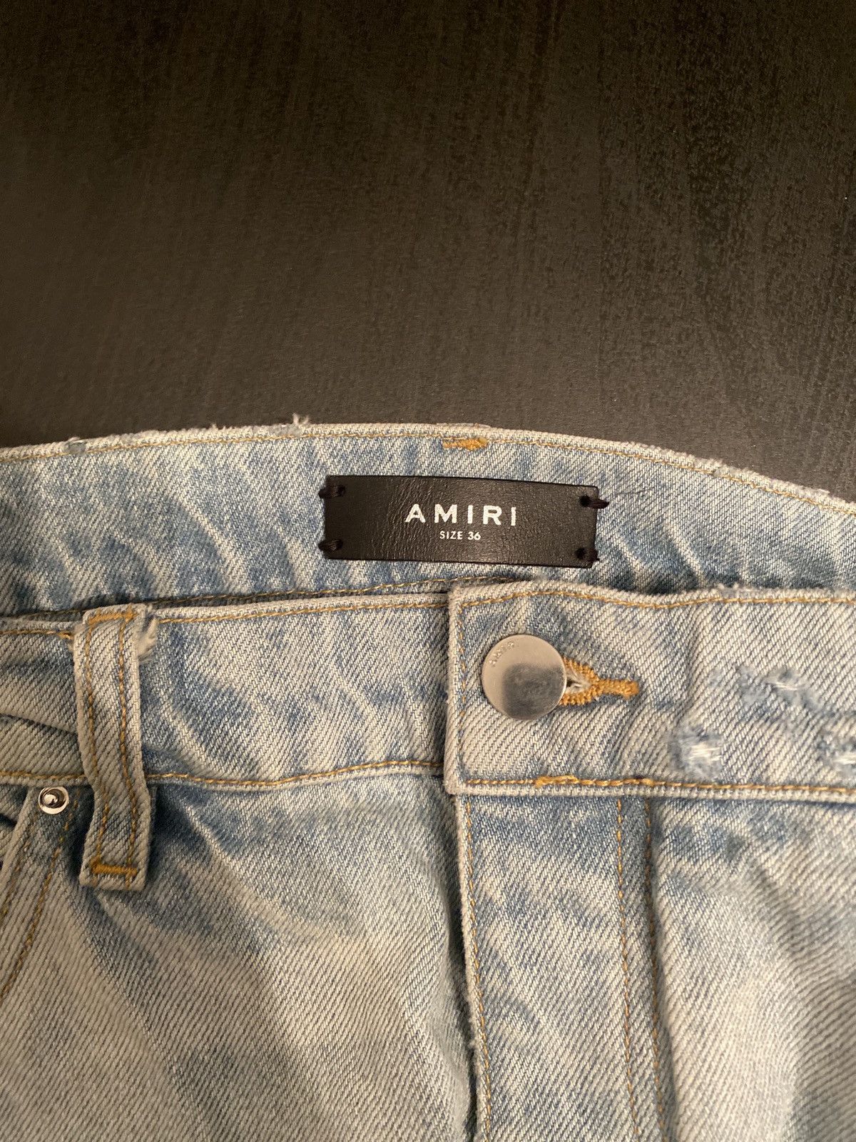 Amiri Amiri Slouch Destroyed Jeans 36 Size US 36 / EU 52 - 3 Thumbnail