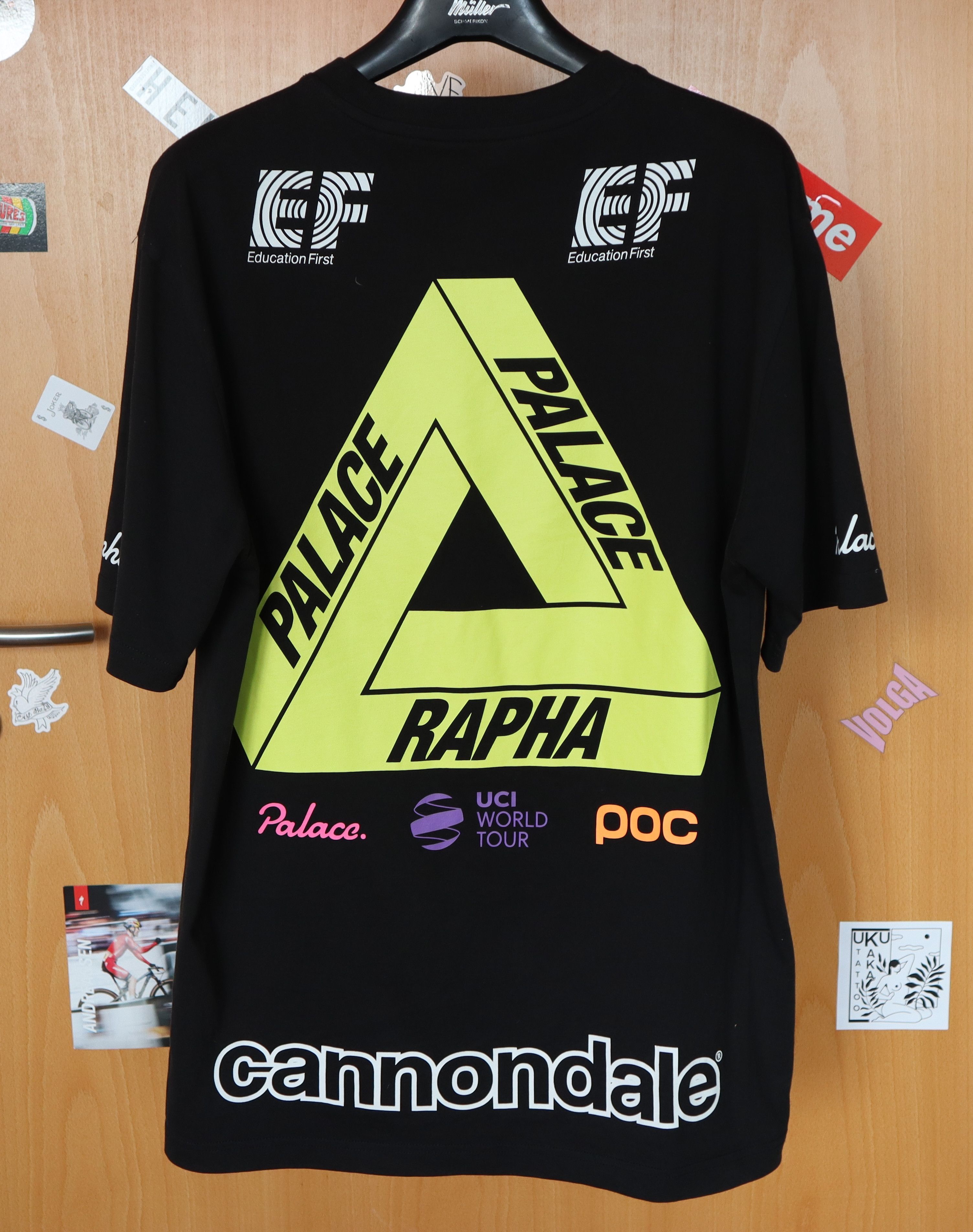 Palace x Rapha EF Education First T-Shirt Black