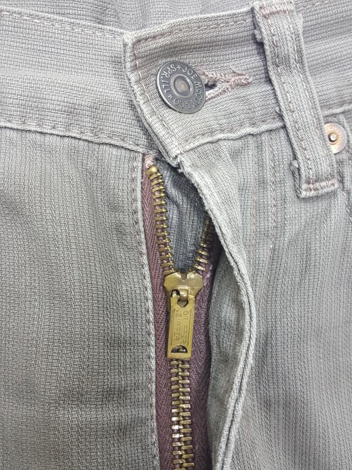 The Real McCoy's Vtg. Joe McCoy & Co. Gripper Zipper Pant Size US 28 / EU 44 - 3 Thumbnail