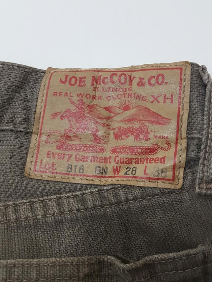 The Real McCoy's Vtg. Joe McCoy & Co. Gripper Zipper Pant Size US 28 / EU 44 - 9 Thumbnail