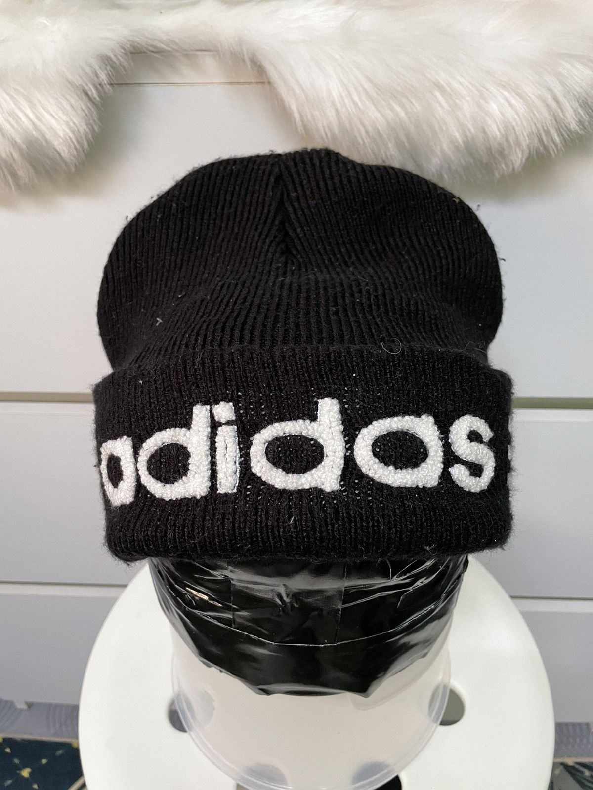 Adidas × Vintage Vintage Adidas Stripe Black & White Size ONE SIZE - 1 Thumbnail