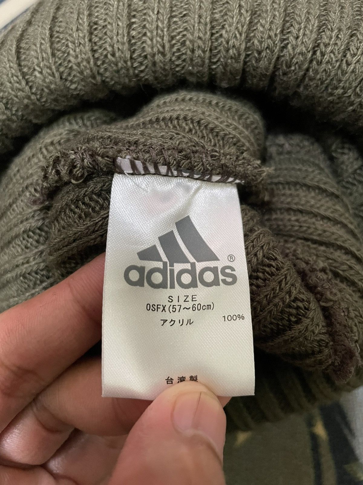 Adidas × Vintage Vintage Adidas Beanie Small Logo Size ONE SIZE - 5 Thumbnail