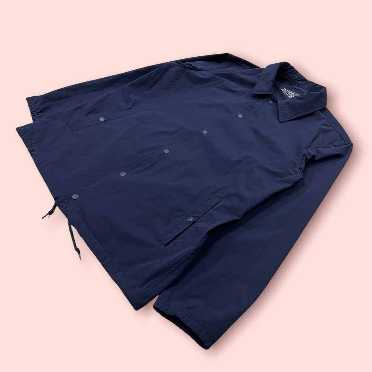Japanese Brand RARE BACK NUMBER PACKABLE MULTIFUNCTIONAL FABRIC LIGHTJACKET Size US M / EU 48-50 / 2 - 8 Thumbnail