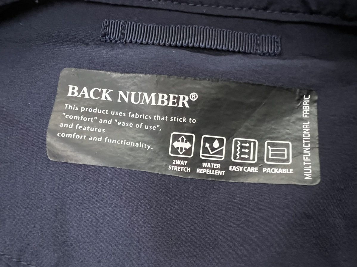 Japanese Brand RARE BACK NUMBER PACKABLE MULTIFUNCTIONAL FABRIC LIGHTJACKET Size US M / EU 48-50 / 2 - 3 Thumbnail