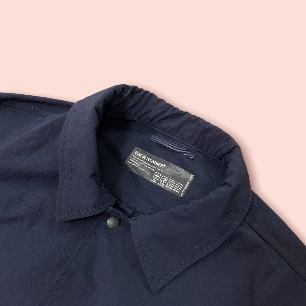 Japanese Brand RARE BACK NUMBER PACKABLE MULTIFUNCTIONAL FABRIC LIGHTJACKET Size US M / EU 48-50 / 2 - 2 Thumbnail