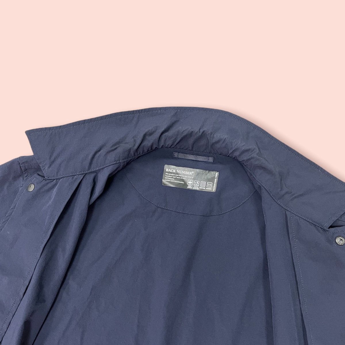 Japanese Brand RARE BACK NUMBER PACKABLE MULTIFUNCTIONAL FABRIC LIGHTJACKET Size US M / EU 48-50 / 2 - 11 Thumbnail