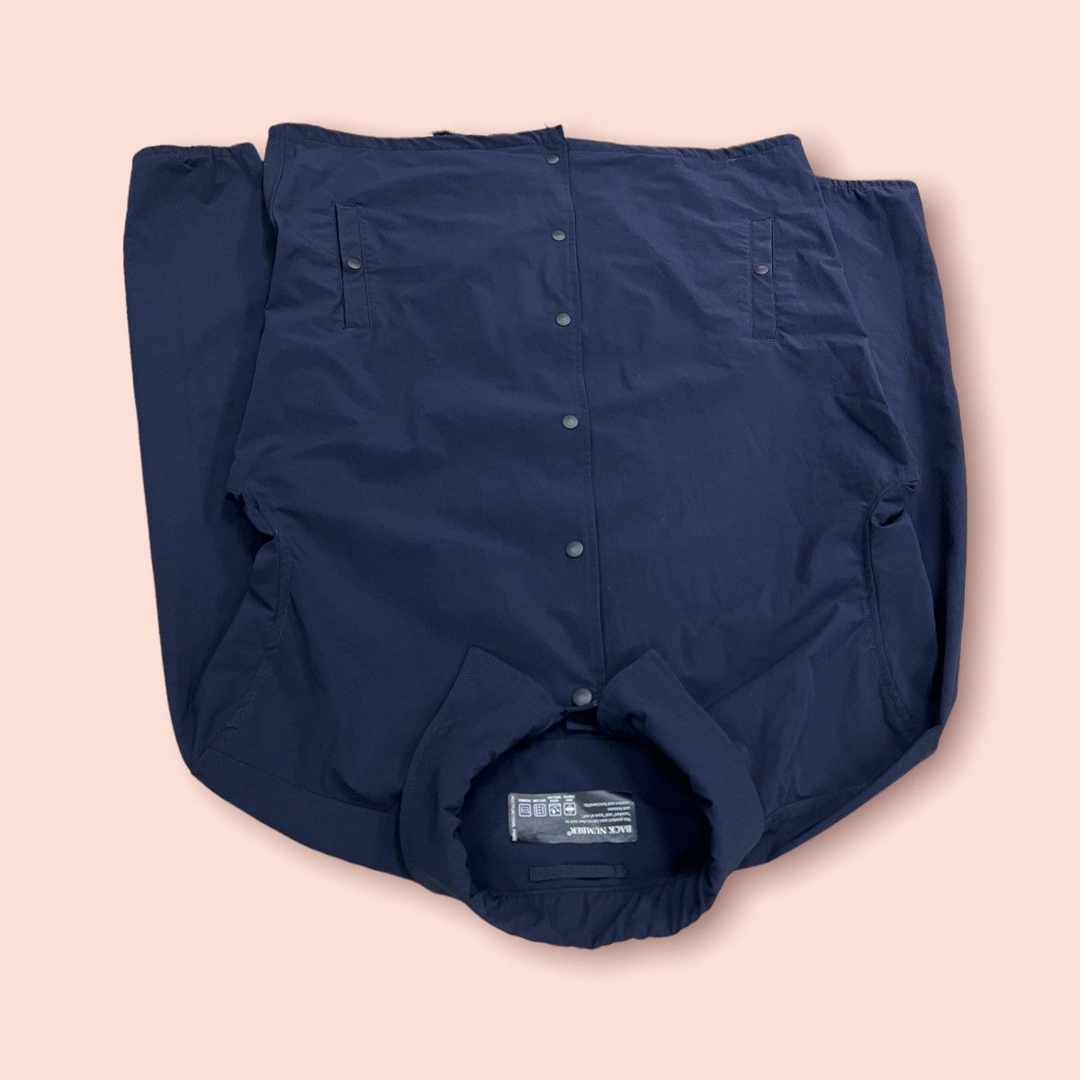 Japanese Brand RARE BACK NUMBER PACKABLE MULTIFUNCTIONAL FABRIC LIGHTJACKET Size US M / EU 48-50 / 2 - 9 Thumbnail