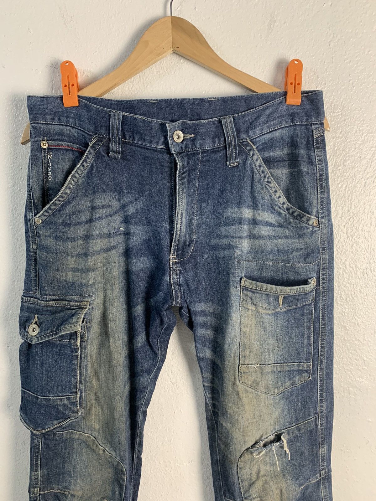 Japanese Brand Japanese Brand Multipocket Jeans Size US 33 - 3 Thumbnail