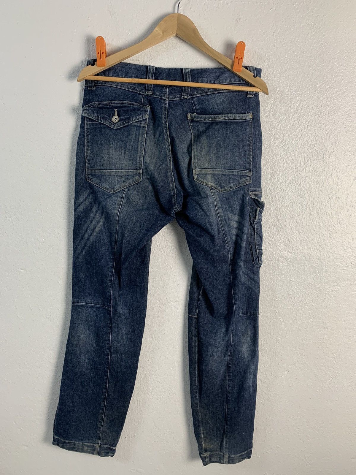 Japanese Brand Japanese Brand Multipocket Jeans Size US 33 - 5 Thumbnail