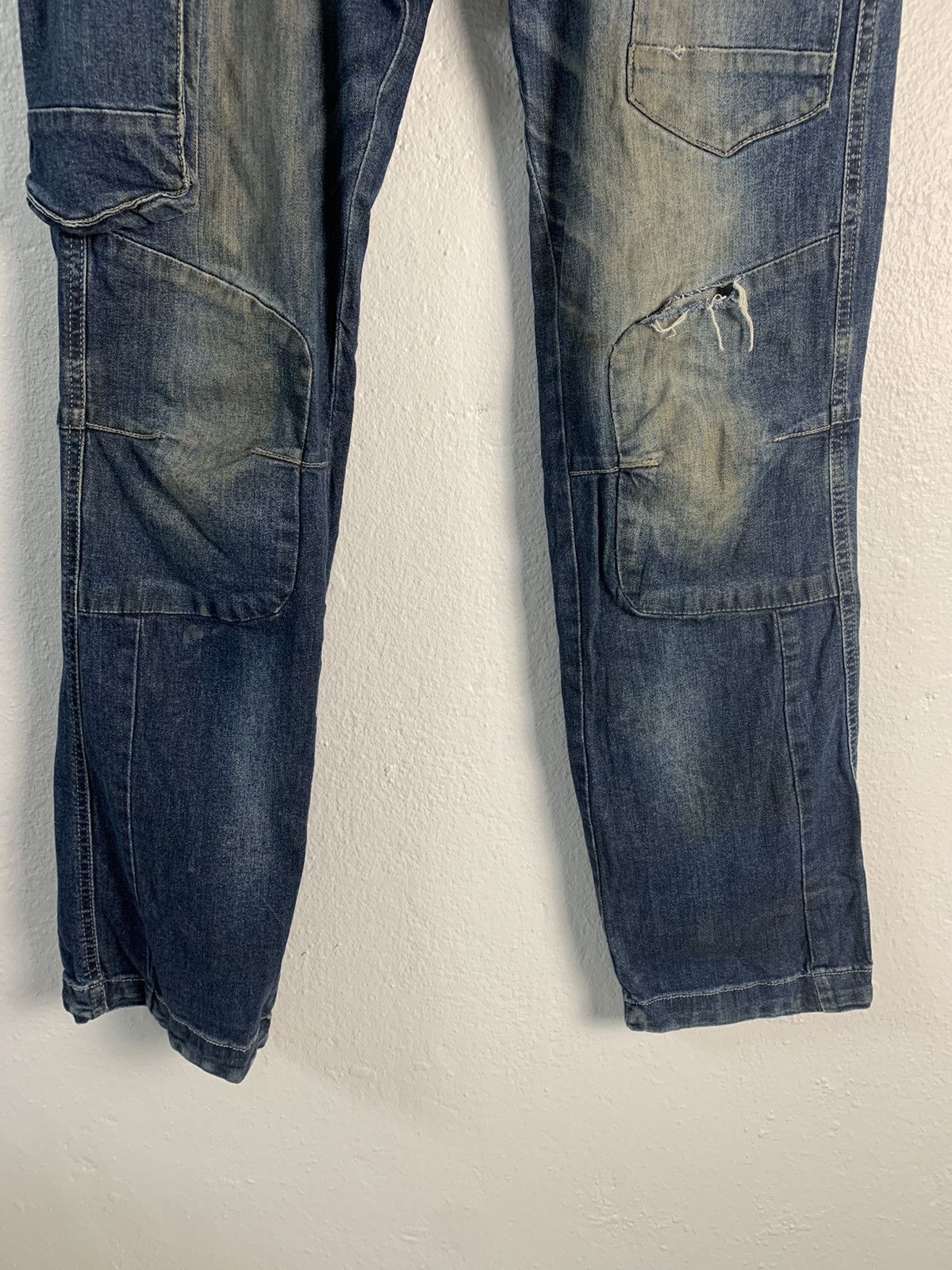 Japanese Brand Japanese Brand Multipocket Jeans Size US 33 - 2 Thumbnail
