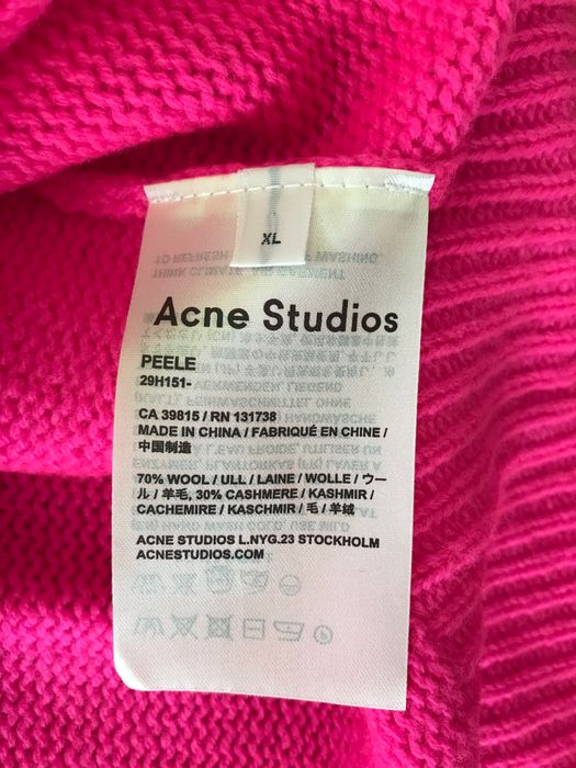 Acne Studios Acne Studio wool peeling knitwear Size US XL / EU 56 / 4 - 5 Preview